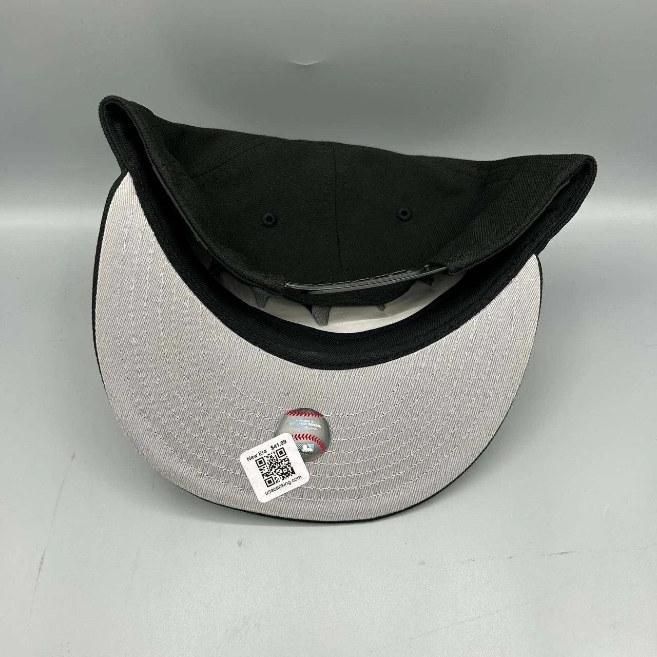 New Era Toronto Blue Jays Hat Men Black Gray Snap Back Cap Size ONE SIZE - 5 Thumbnail