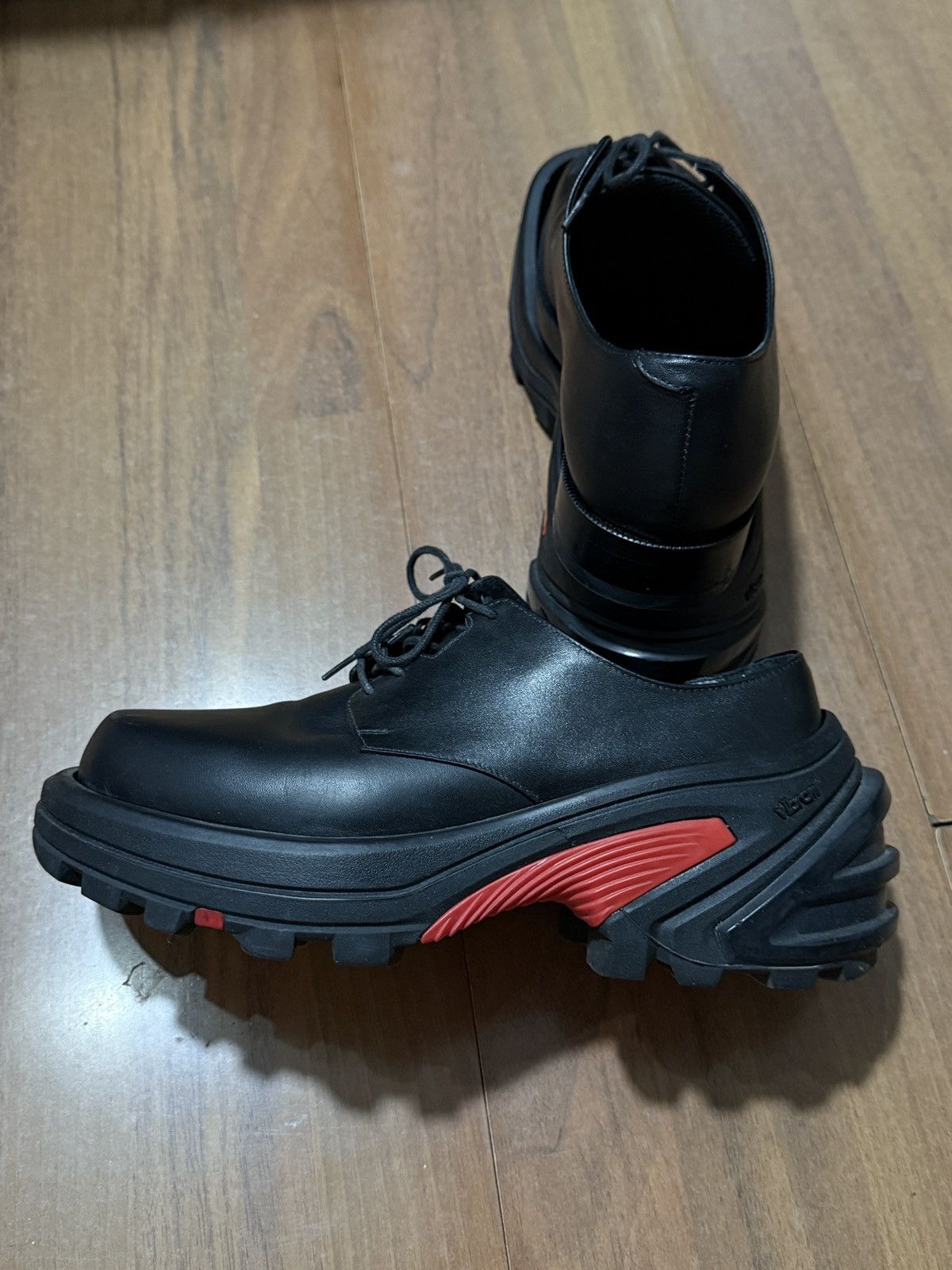 1017 ALYX 9SM Iconic 1017 ALYX 9SM Derby Shoes With Removable Vibram Sole Size US 7 / EU 40 - 3 Thumbnail