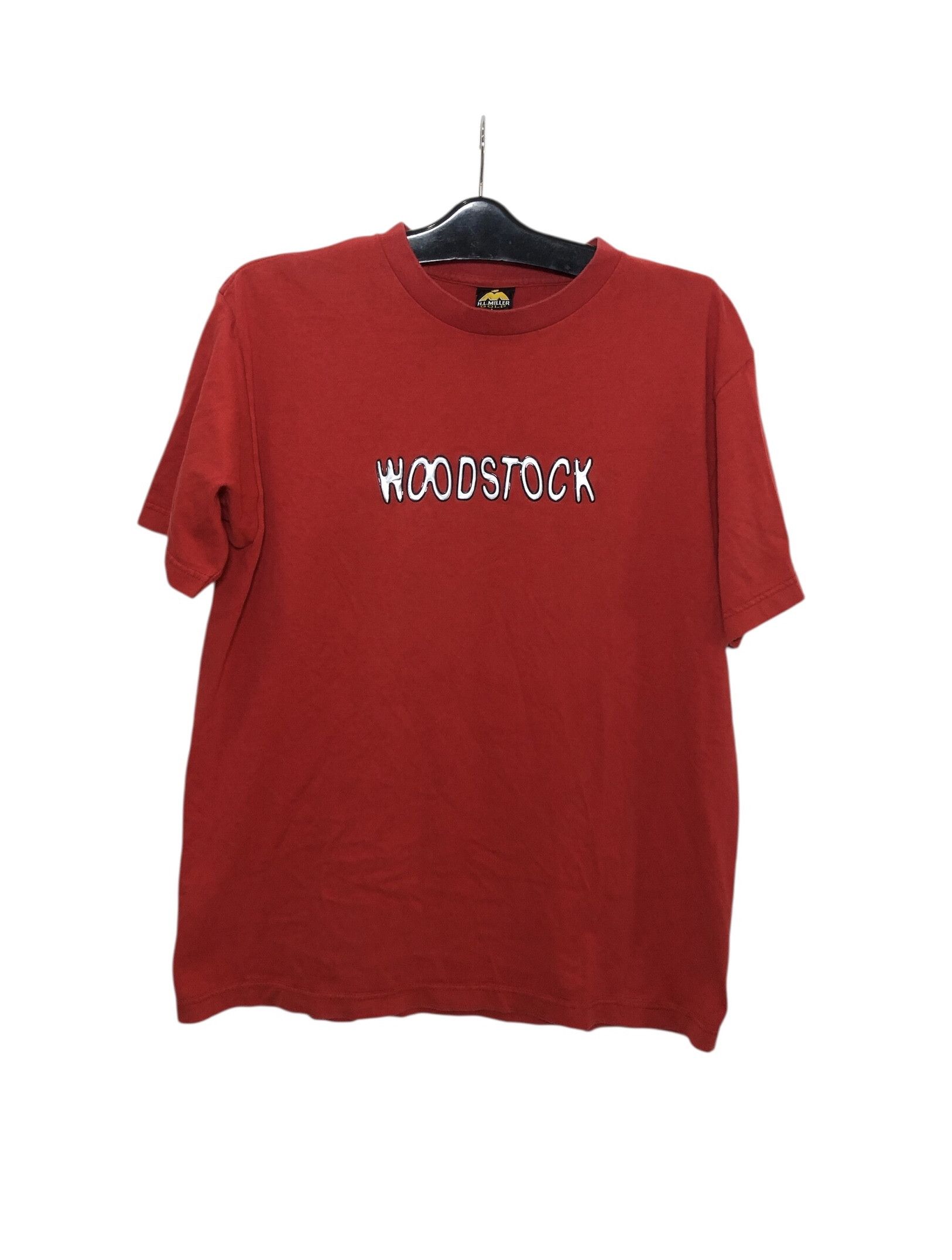 Vintage 90s Woodstock Spell Out Tshirt