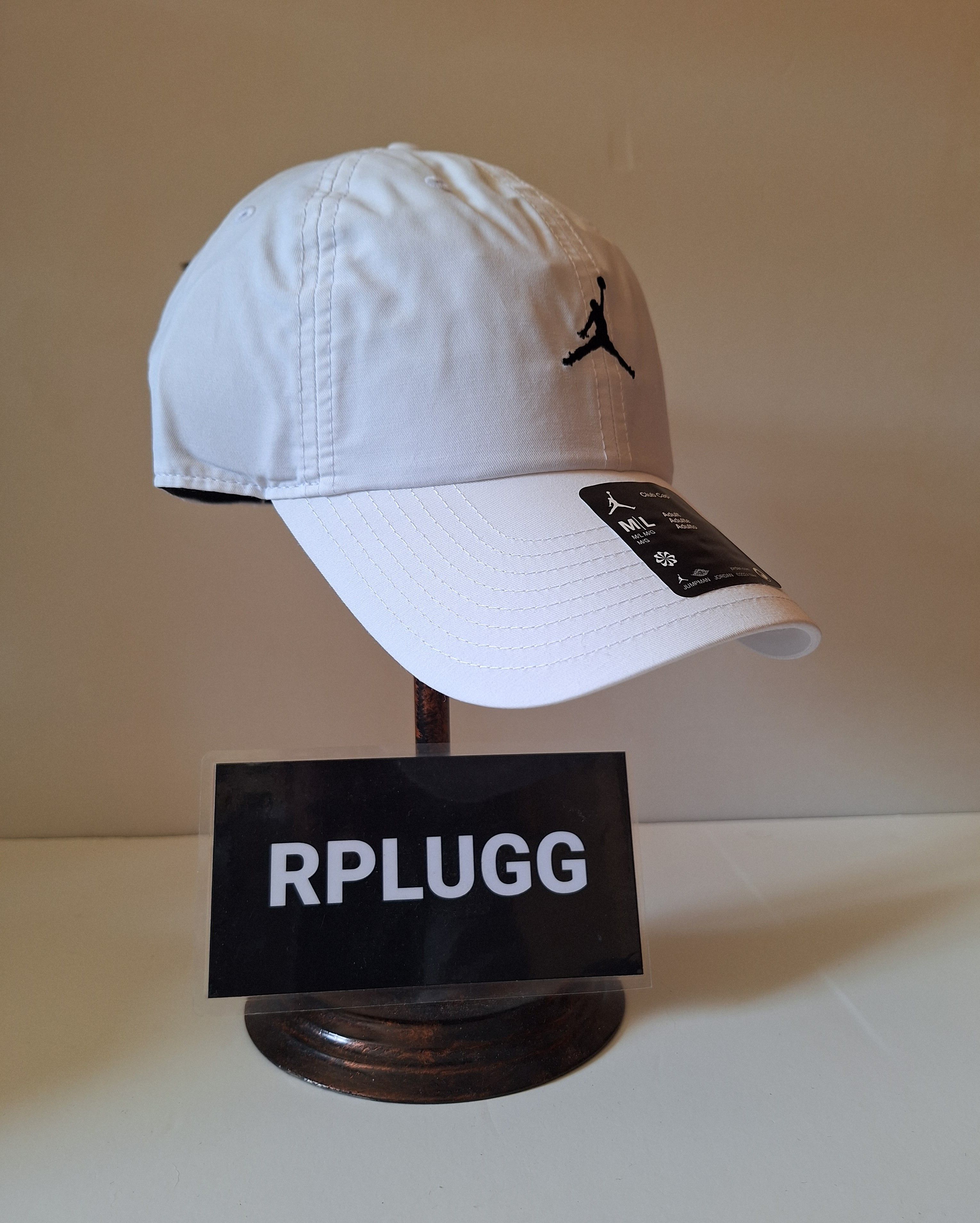 Jordan Brand JORDAN M/L CAP HAT FD5185-100 WHITE Size ONE SIZE - 2 Thumbnail