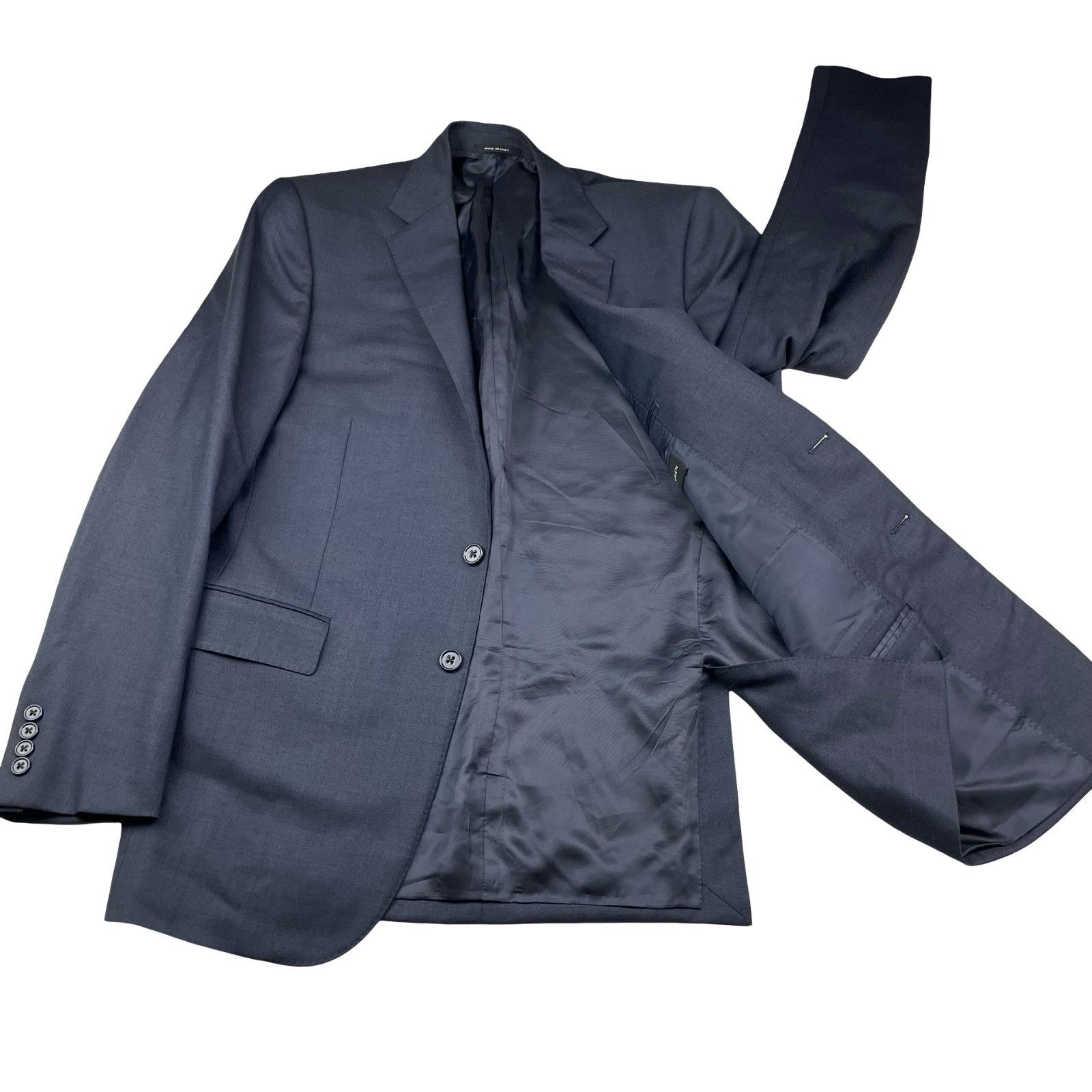 Ralph Lauren Black Label Ralph Lauren Black Label Men's 100% Wool 2-Button Blazer Nav Size 40R - 3 Thumbnail