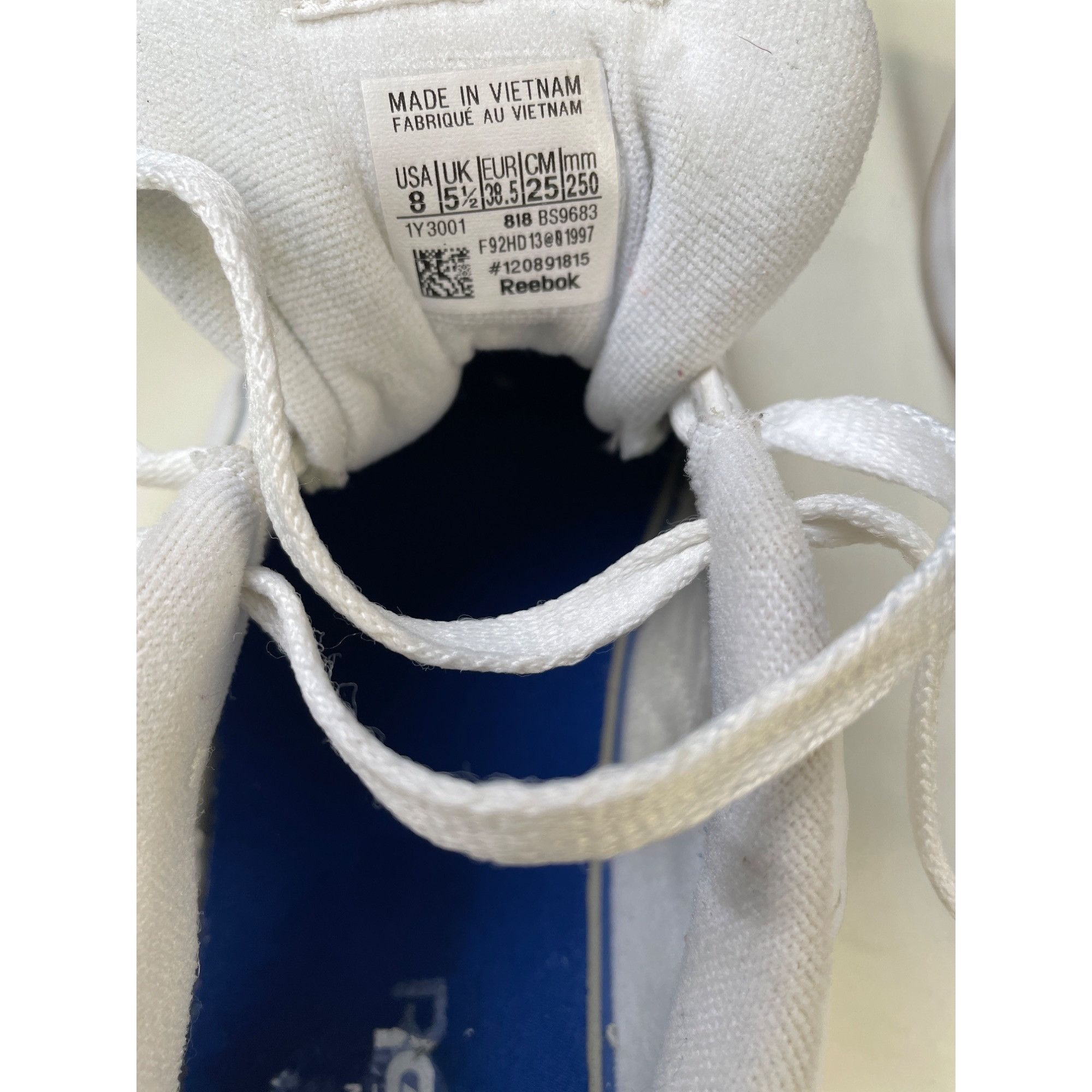 Reebok Reebok Women's Club MEMT Leather White Sneakers / Shoes Size Size US 8 / IT 38 - 8 Thumbnail