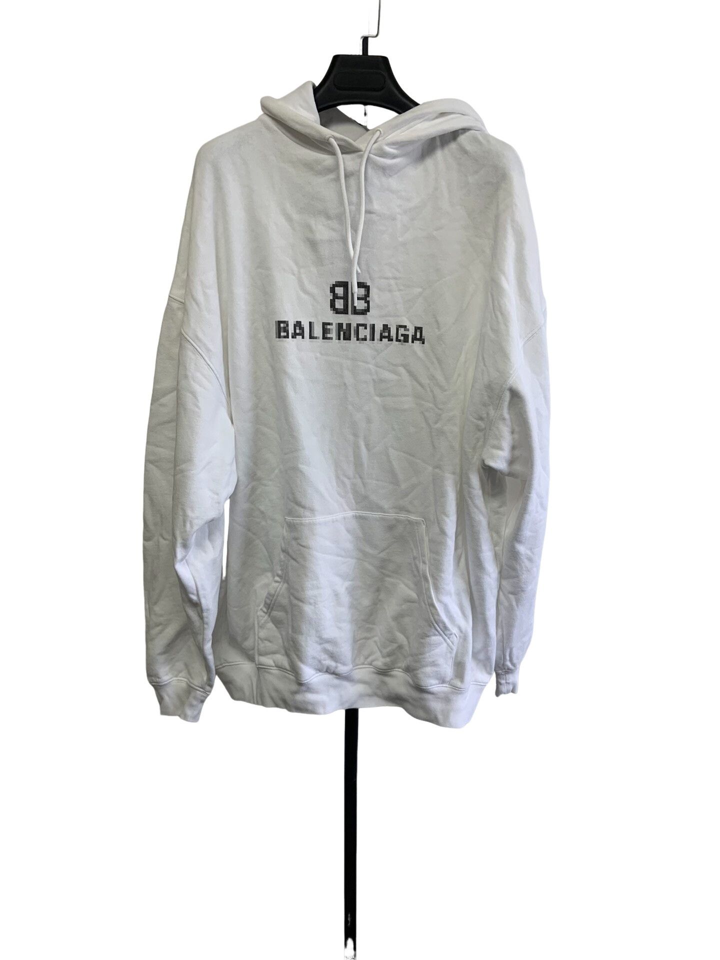 Balenciaga Balenciaga Pixel Logo Hoodie Size XS Size US XS / EU 42 / 0 - 1 Thumbnail