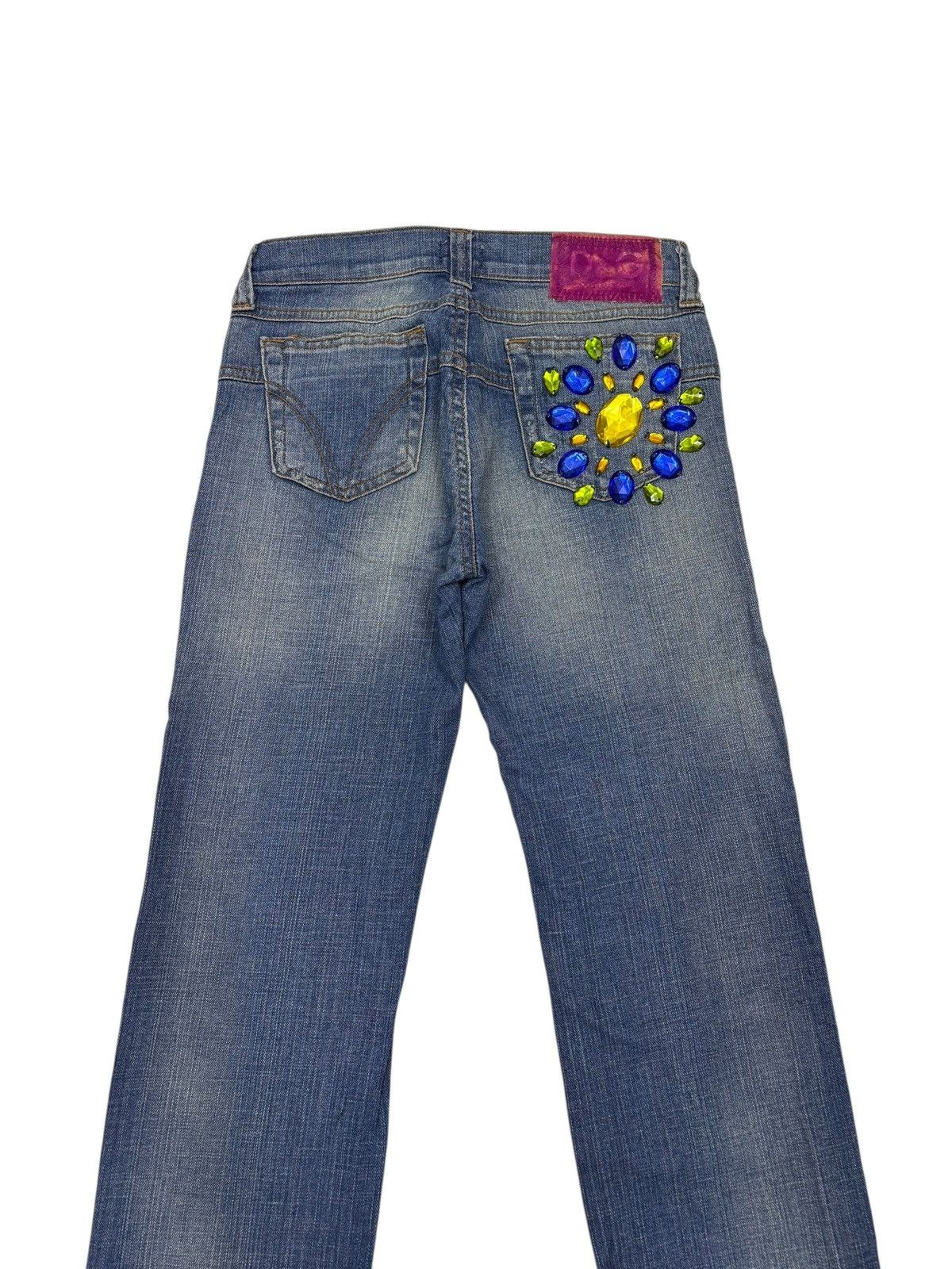 Dolce & Gabbana 🇮🇹 D&G Japan Market Skinny Denim Jeans Size 25" / US 0 / IT 36 - 5 Thumbnail