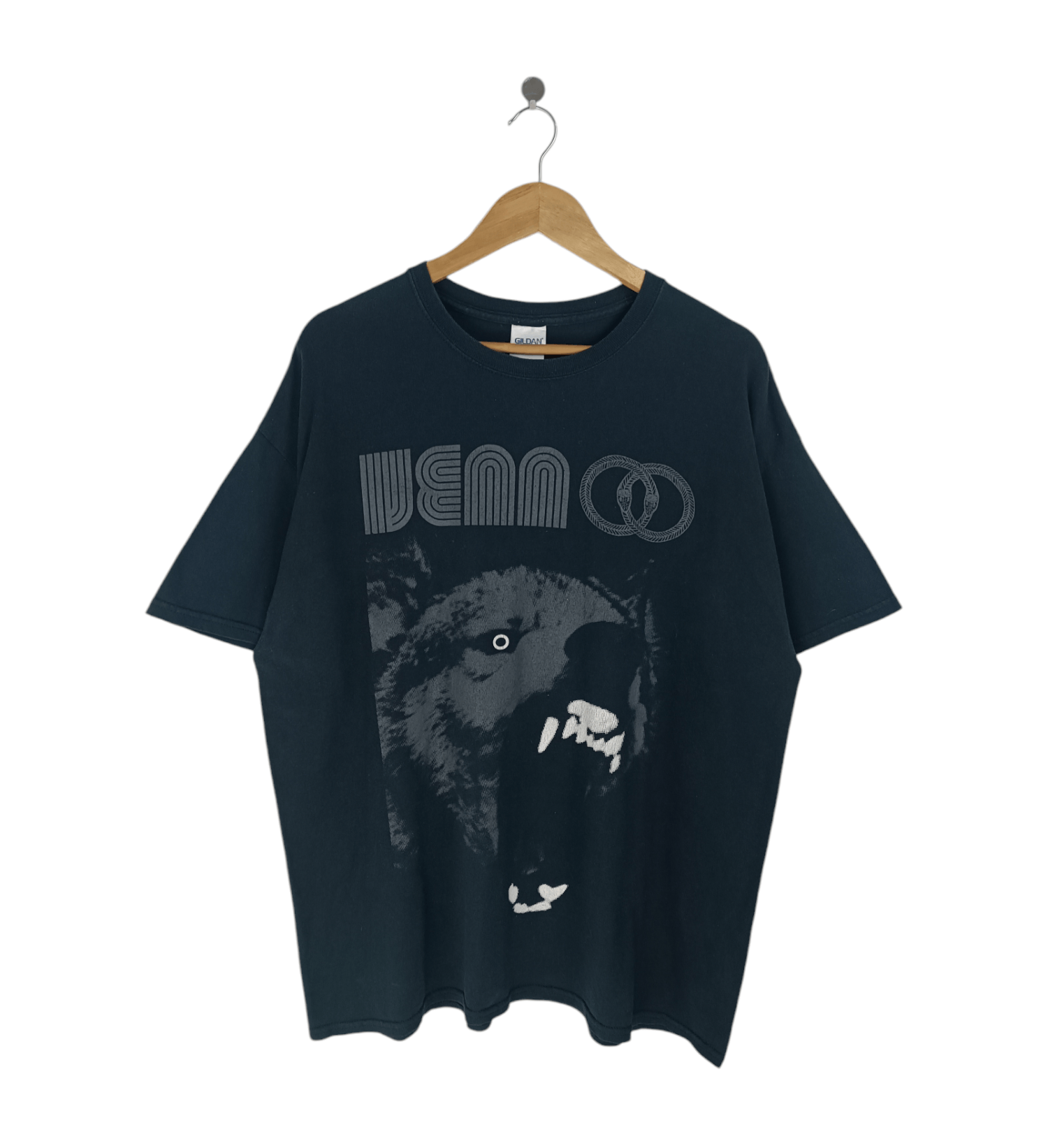 Band Tees VINTAGE FADED VENN RECORDS NOISE ELECTRO PUNK ROCK LABEL TEE Size US XL / EU 56 / 4 - 1 Thumbnail