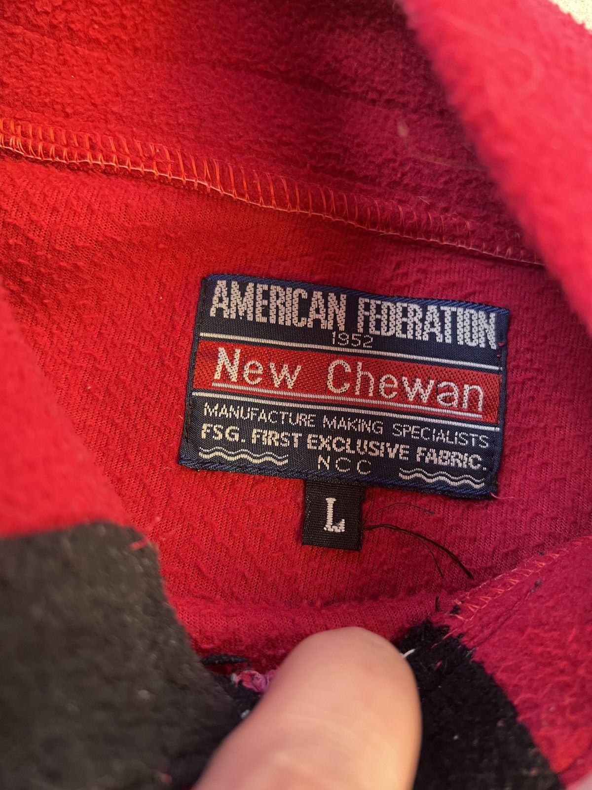 Vintage Vintage New Chewan Fleece Size US L / EU 52-54 / 3 - 4 Thumbnail
