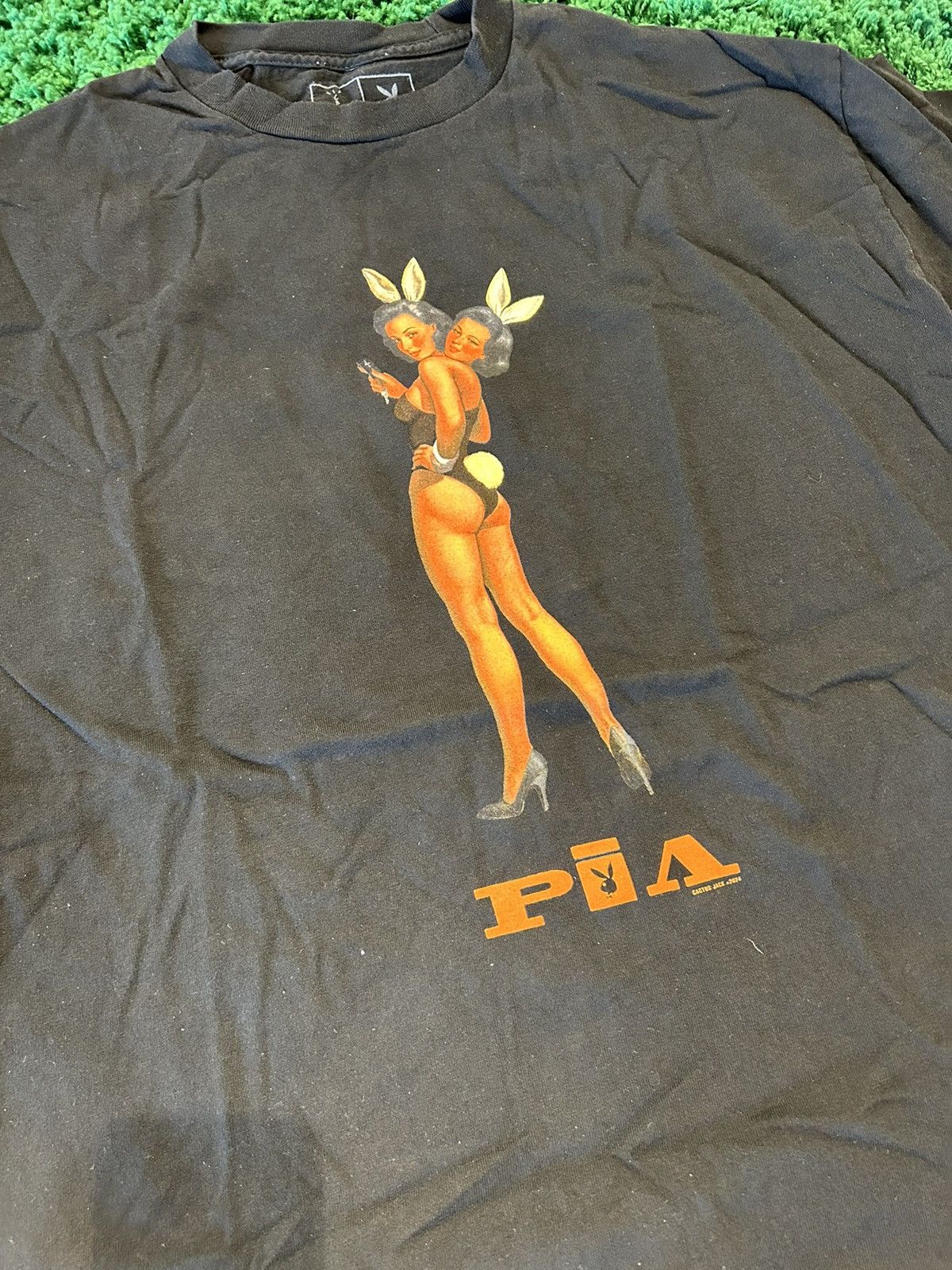 Playboy × Travis Scott Travis Scott Playboy Tee Black Size US L / EU 52-54 / 3 - 2 Thumbnail