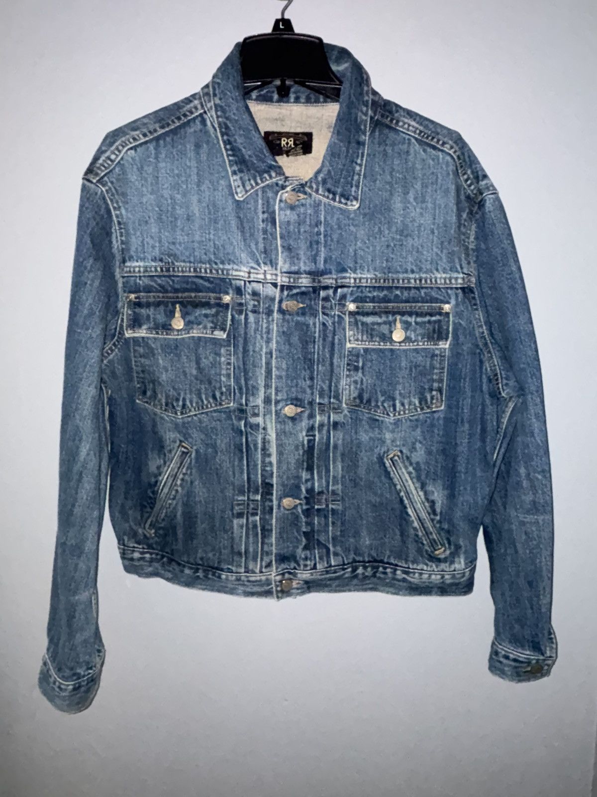 Polo Ralph Lauren × Ralph Lauren Double R Ralph Lauren Denim Jacket Size US L / EU 52-54 / 3 - 15 Thumbnail