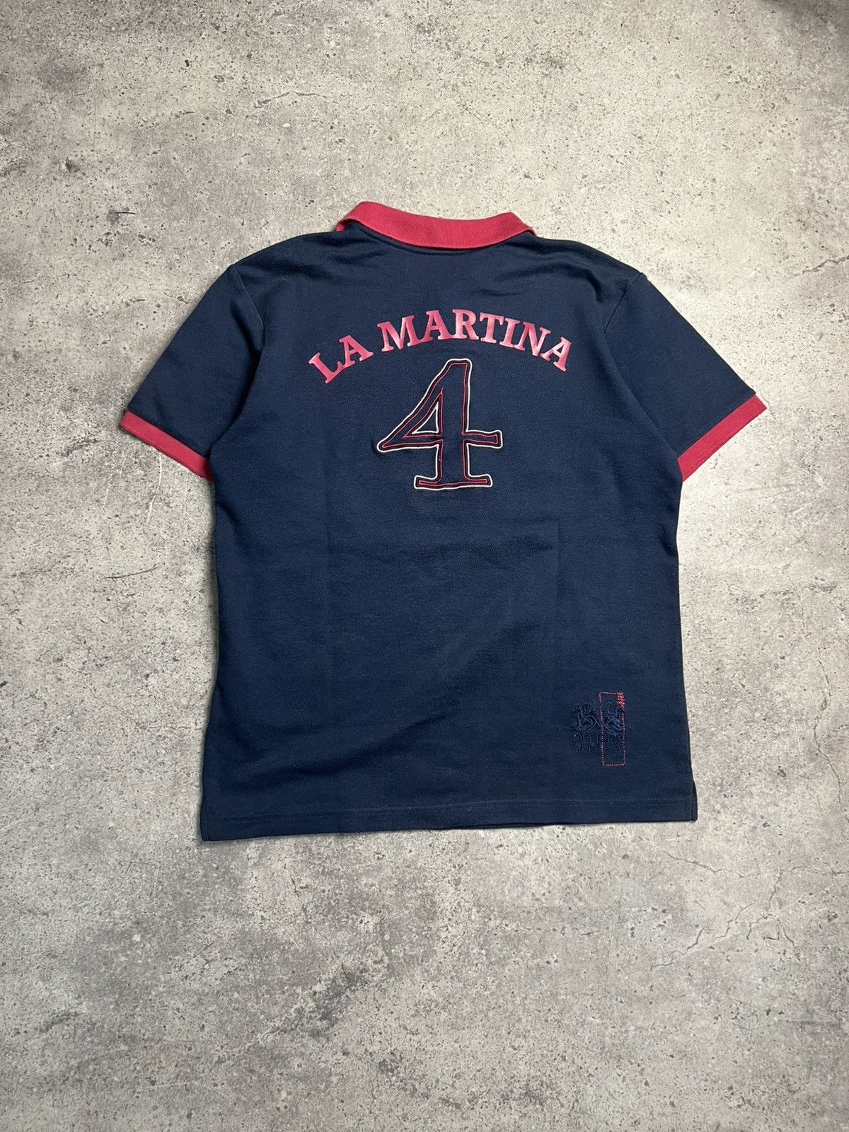 La Martina Vintage 90's la martina polo shirt Ralph lauren Thailand Size US S / EU 44-46 / 1 - 2 Thumbnail