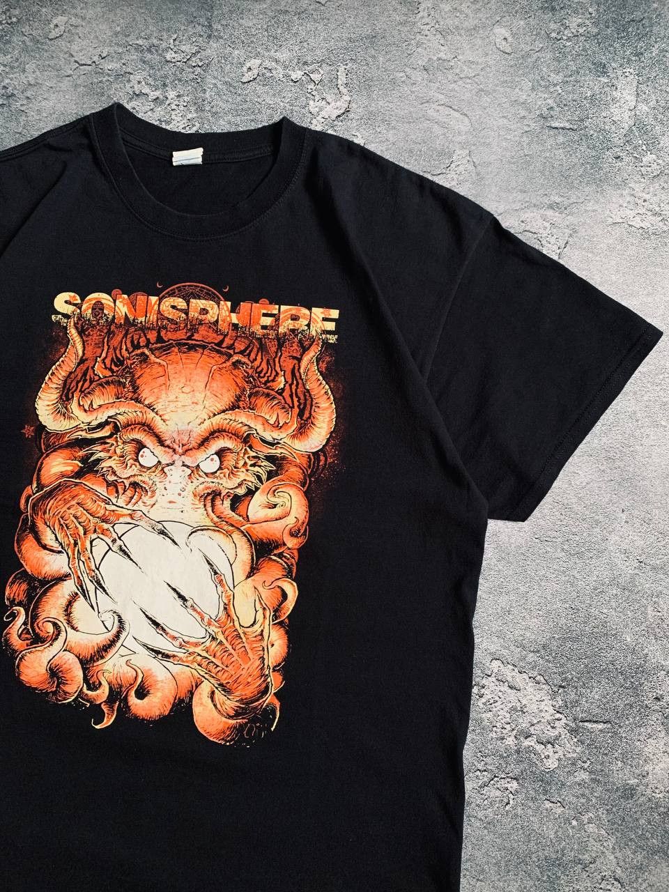 Gildan Sonisphere Festival Band T-Shirt RAMMSTEIN Heavy Metal Rock Size US XL / EU 56 / 4 - 3 Thumbnail