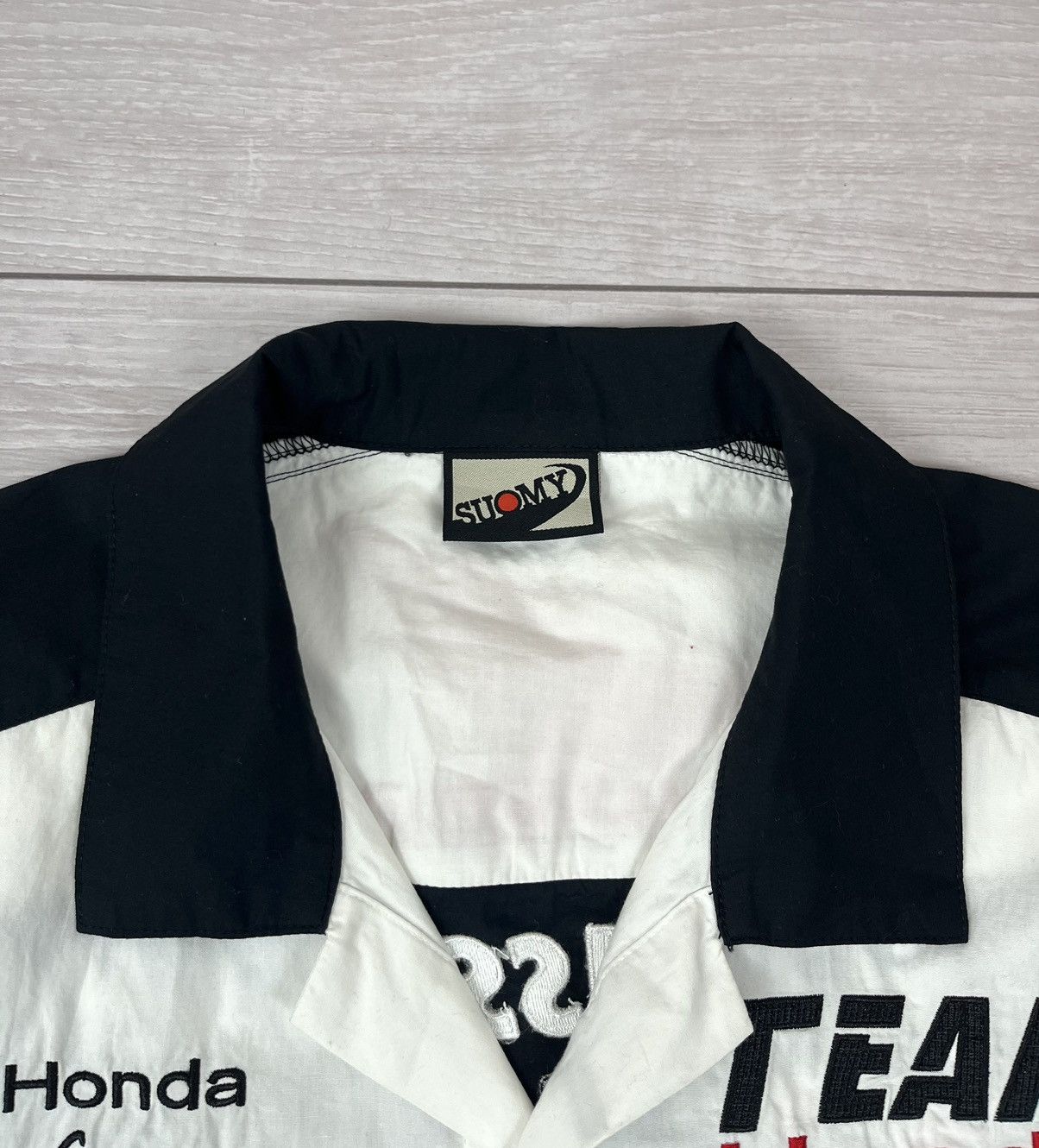 Honda Honda Racing Team Vintage 00s Short Sleeve Shirt Size US L / EU 52-54 / 3 - 9 Thumbnail