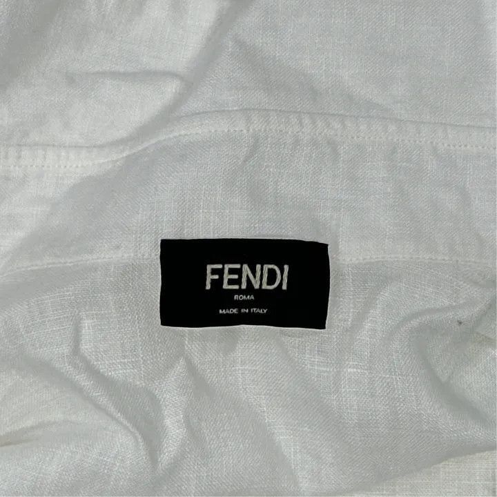 Fendi Fendi SS24 Logo Gradient Short Sleeve Shirt -2507 Size US M / EU 48-50 / 2 - 5 Thumbnail