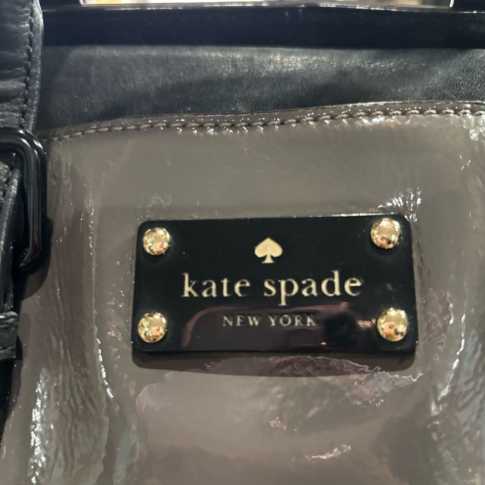 Kate Spade KATE SPADE Carlisle Street Sylvie Satchel in Cliff Grey Size ONE SIZE - 6 Thumbnail