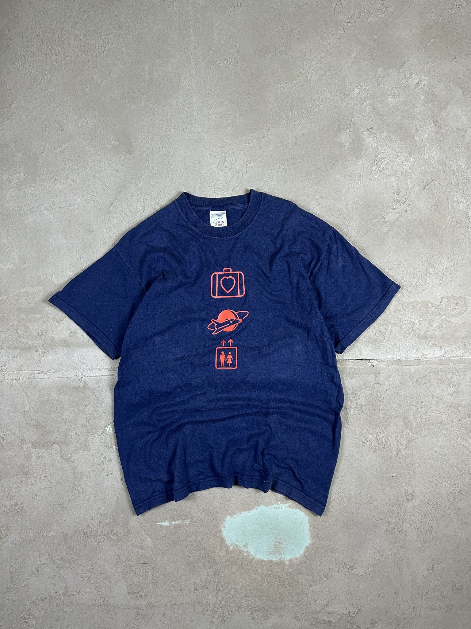 Band Tees × Vintage 2001 U2 Elevation Tour Rock Band Promo T-shirt Size US L / EU 52-54 / 3 - 1 Thumbnail