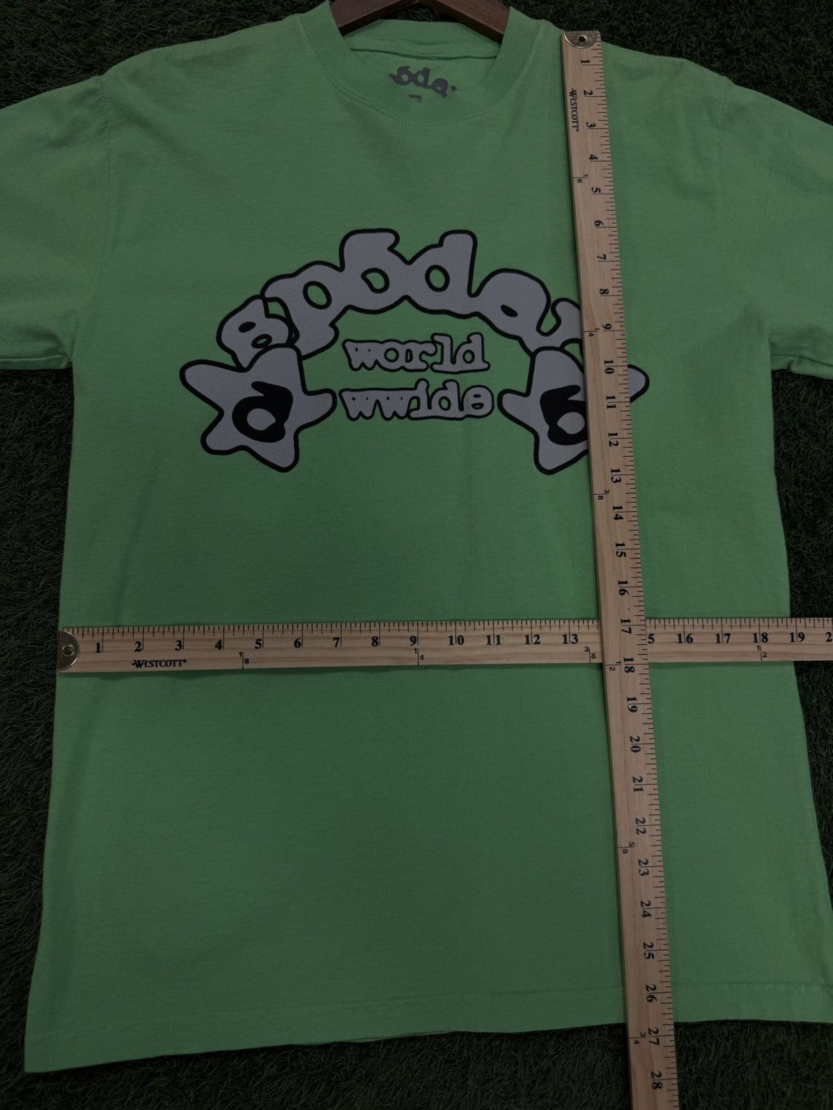 Sp5der Sp5der Worldwide Green Tee Size Small Brand New Size US S / EU 44-46 / 1 - 7 Thumbnail