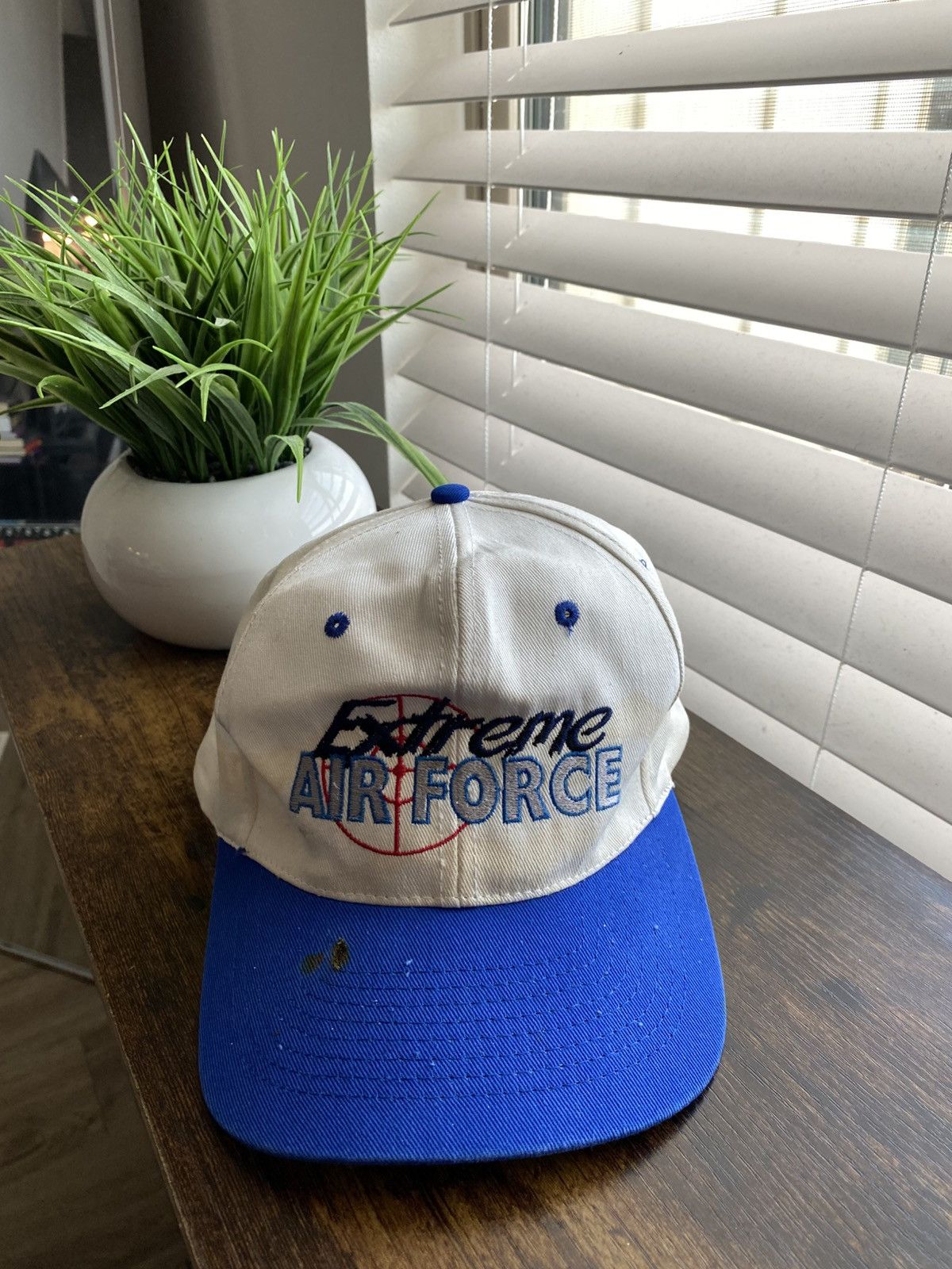 Vintage Vintage 90s Extreme Air Force Snapback Hat Size ONE SIZE - 1 Thumbnail