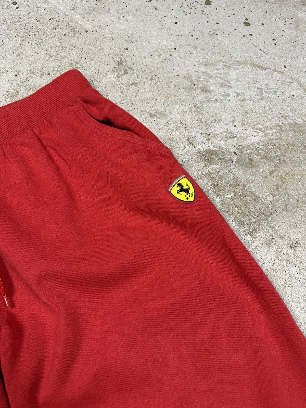Ferrari Vintage Y2K Ferrari Scuderia Red Baggy Sweatpants Logo Size US 36 / EU 52 - 8 Thumbnail