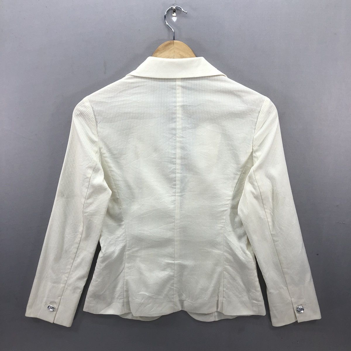 Yohji Yamamoto Inéd 1 Button Blazer Jacket Size XS / US 0-2 / IT 36-38 - 9 Thumbnail
