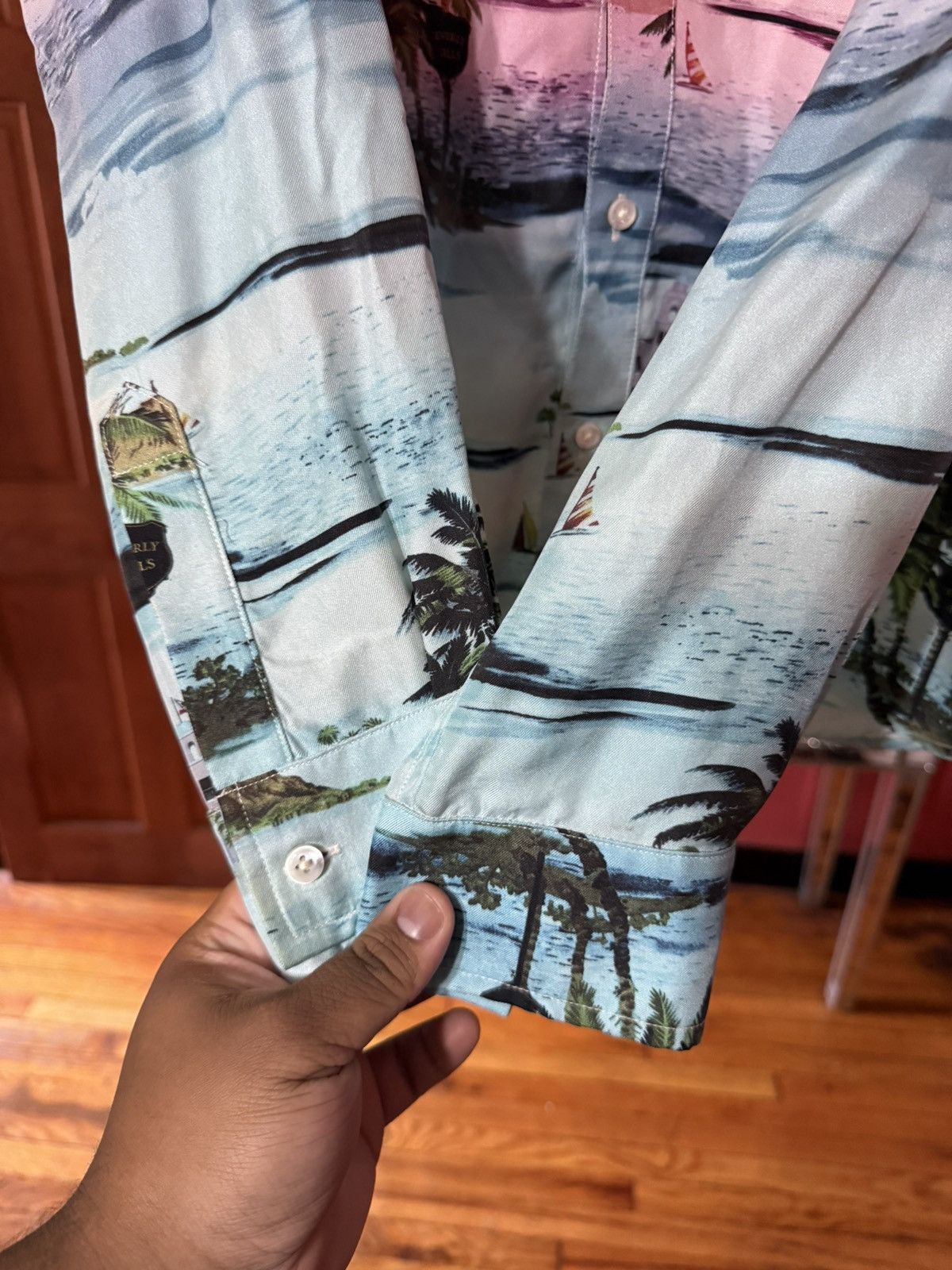 Amiri Amiri Beverly Hills Hawaiian Shirt Size Small Size US S / EU 44-46 / 1 - 3 Thumbnail