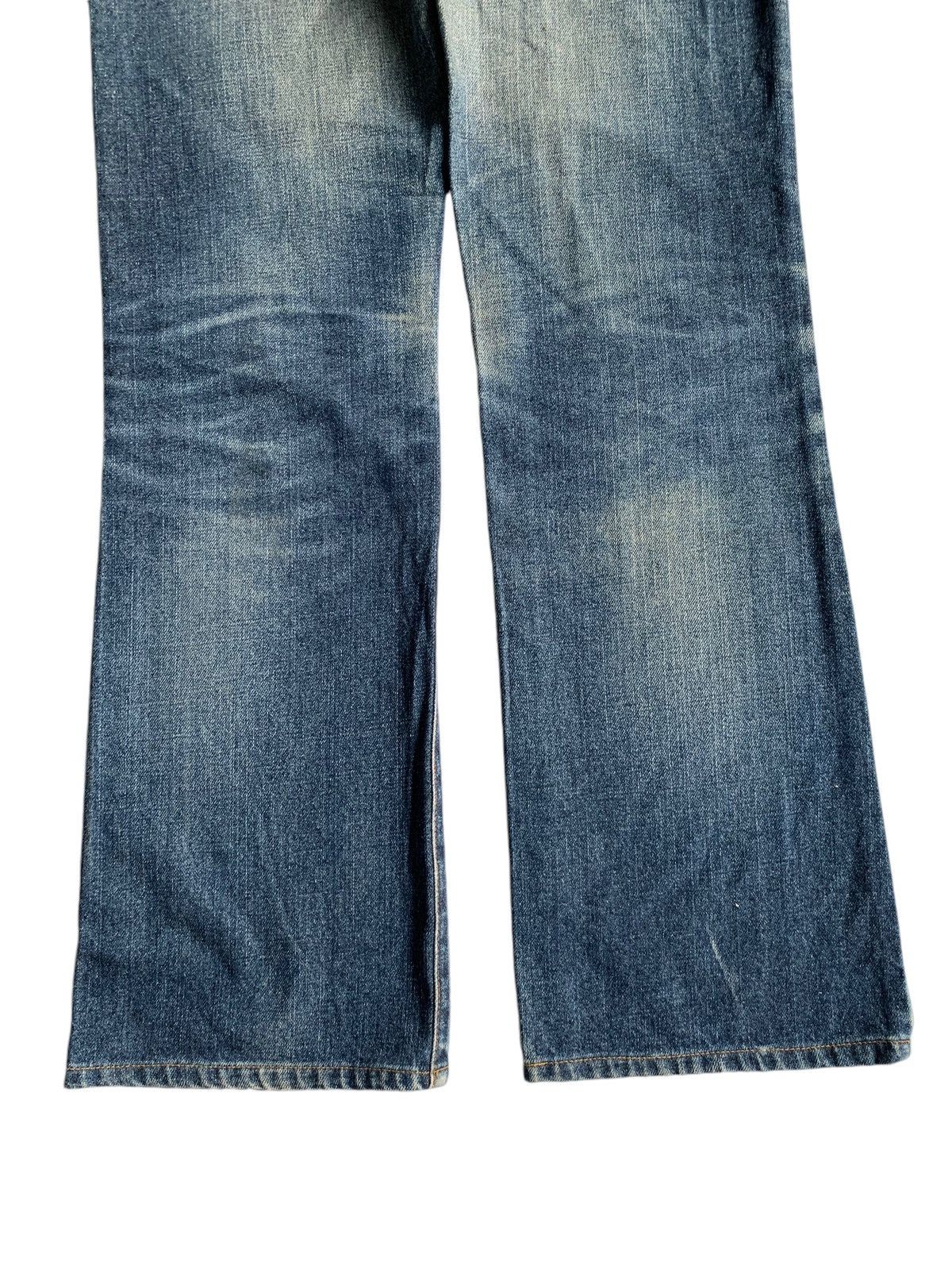 Japanese Brand × Kapital × Vintage Flare Calvin Klein Jeans Punk Style Faded Distressed Denim Size US 29 - 9 Thumbnail