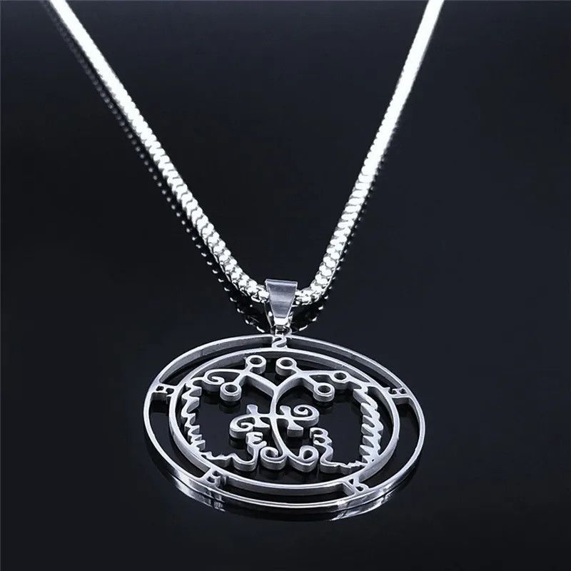 Jewelry Satan Seal of Seere Pendant Necklace Emblem Talisman Size ONE SIZE - 3 Thumbnail