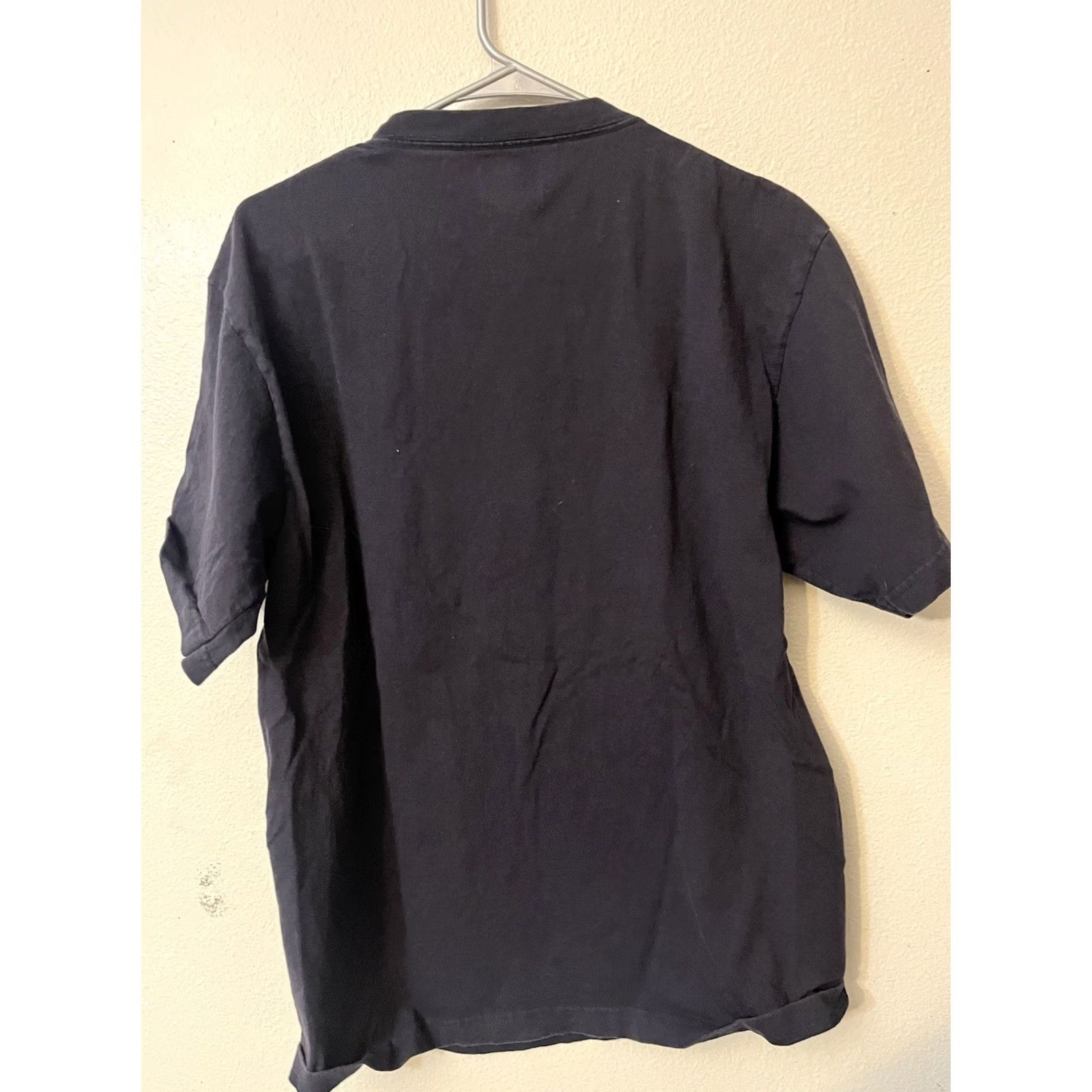 Dickies Dickies Cotton Solid Men's T-Shirt Short Sleeve Size Large Pocket Navy Blue Size US L / EU 52-54 / 3 - 2 Thumbnail