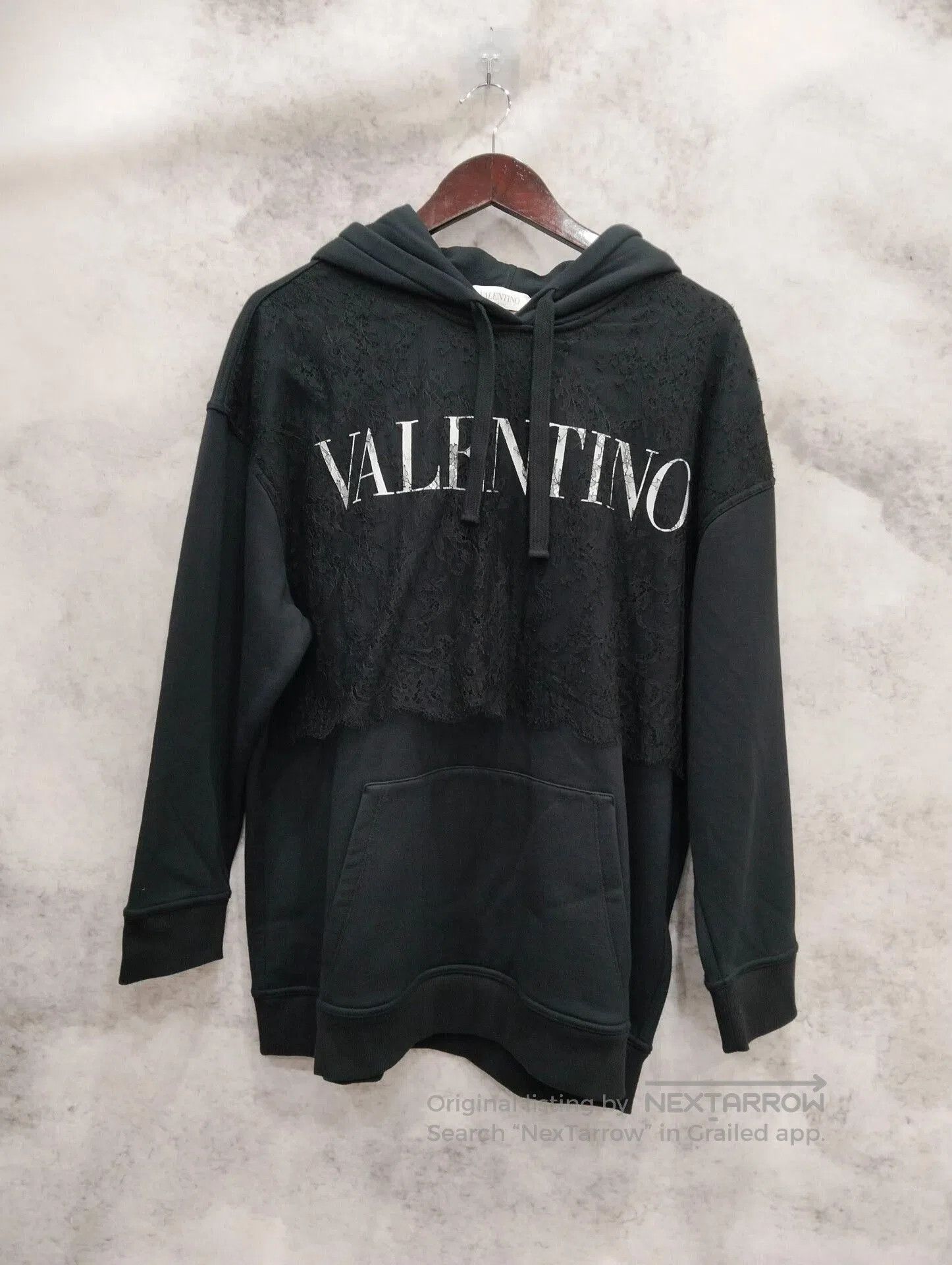 Valentino black valentino hoodie with logo. Size US S / EU 44-46 / 1 - 1 Thumbnail