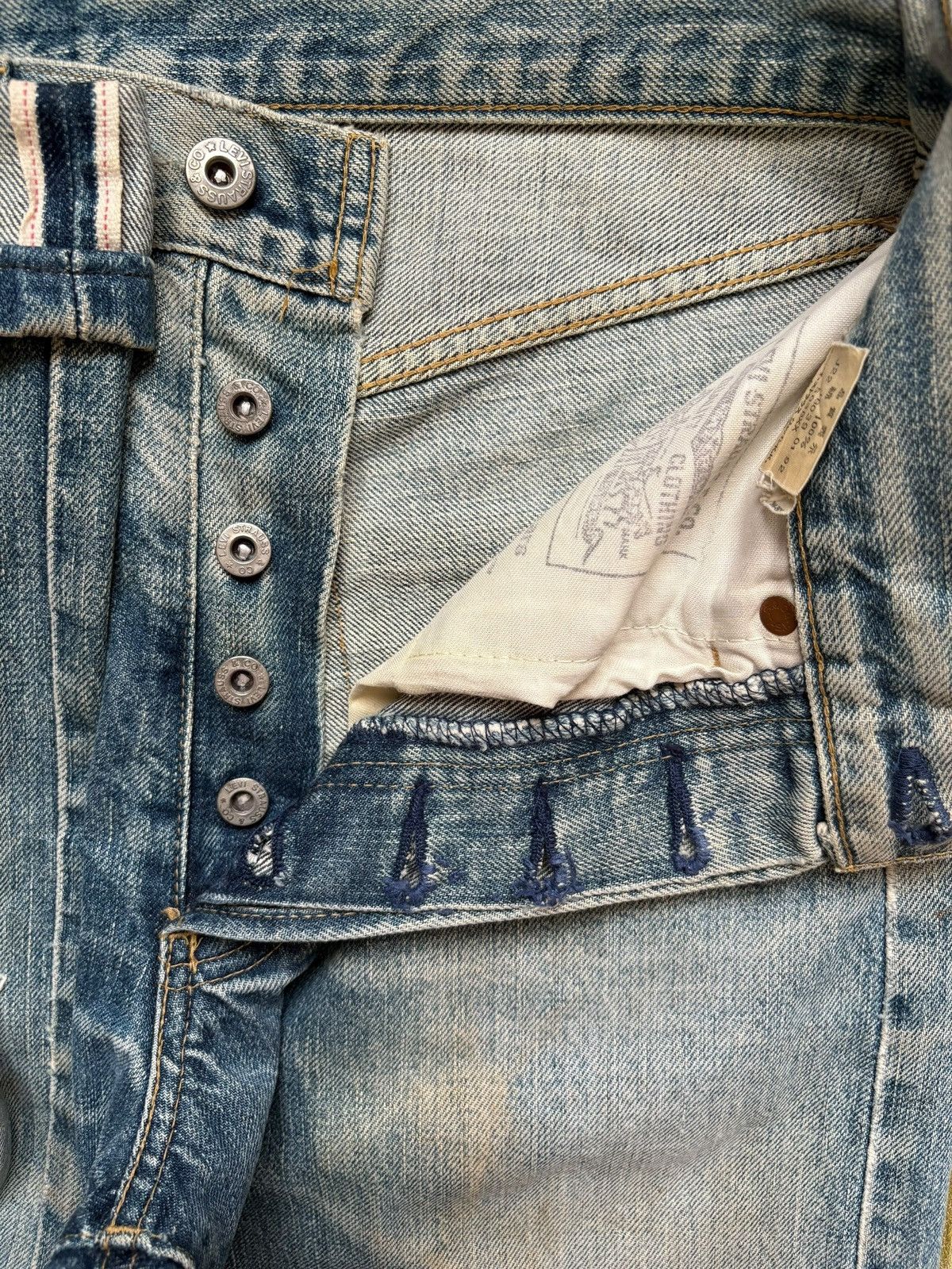 Levi's Vintage 80s Levis 503BXX Big E Selvedge Mud Wash Baggy Jeans Size US 28 / EU 44 - 4 Thumbnail