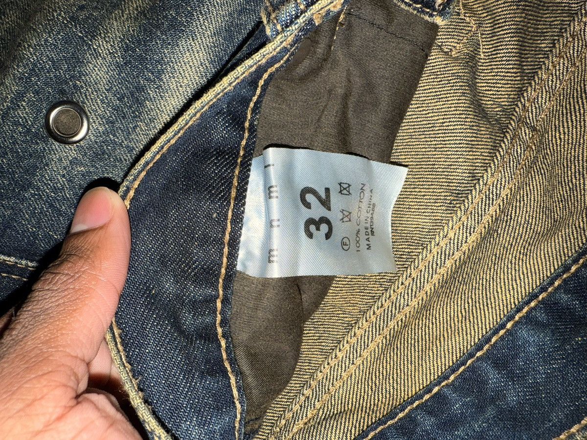 MNML METAL EYELET FLARE DENIM Size US 32 / EU 48 - 2 Thumbnail