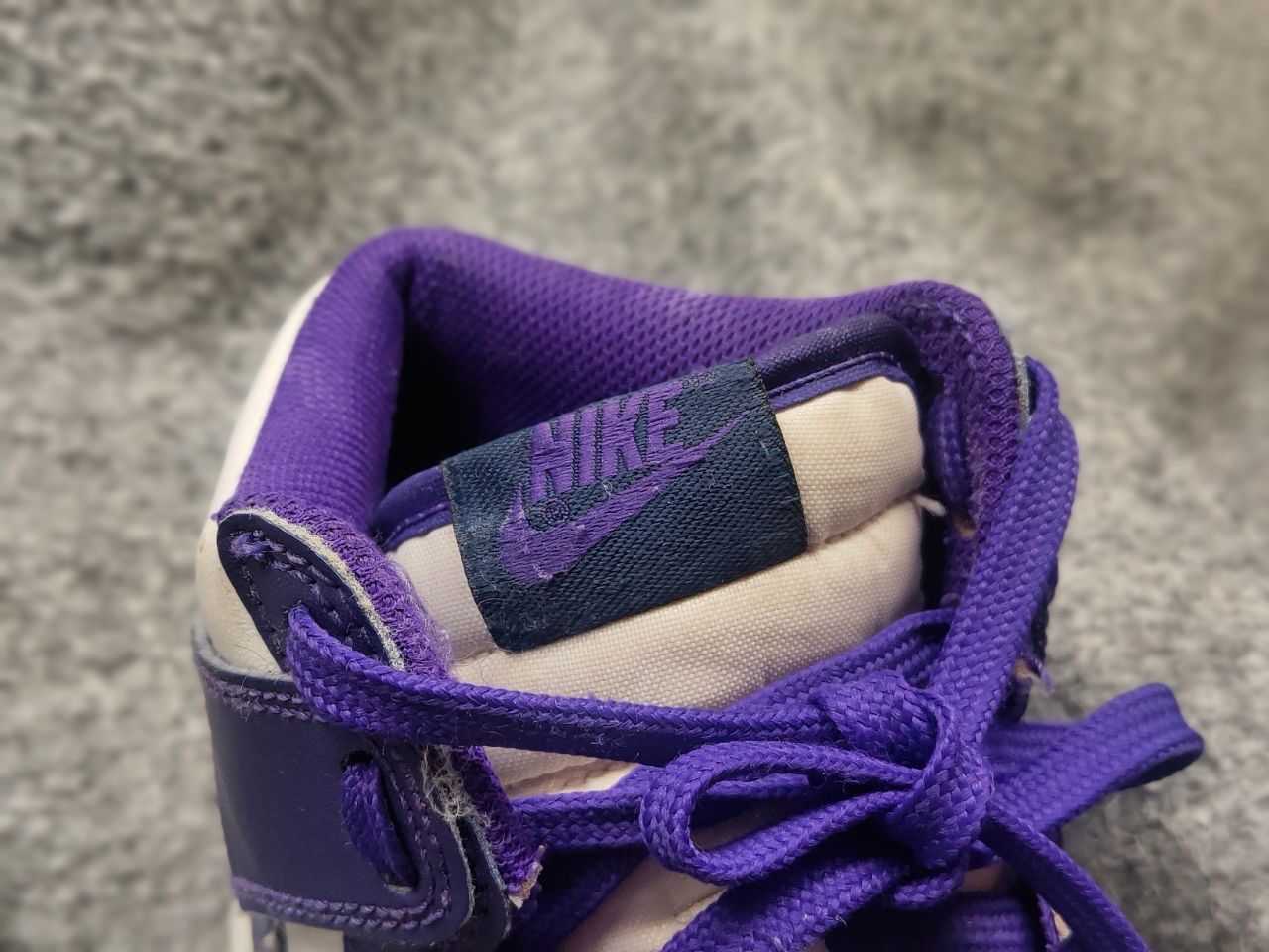 Nike Nike Dunk High Electro Purple Leather Shoes Sneaker Vintage Size US 8 / IT 38 - 20 Thumbnail