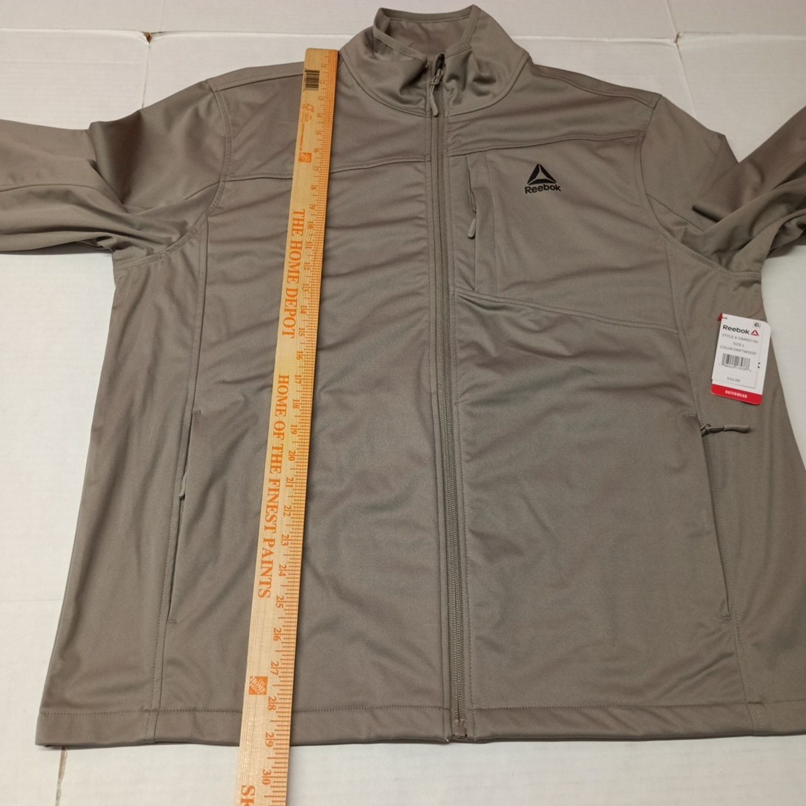 Reebok Reebok Softshell Jacket Mens L Driftwood Windbreaker Outdoor Size US L / EU 52-54 / 3 - 9 Thumbnail