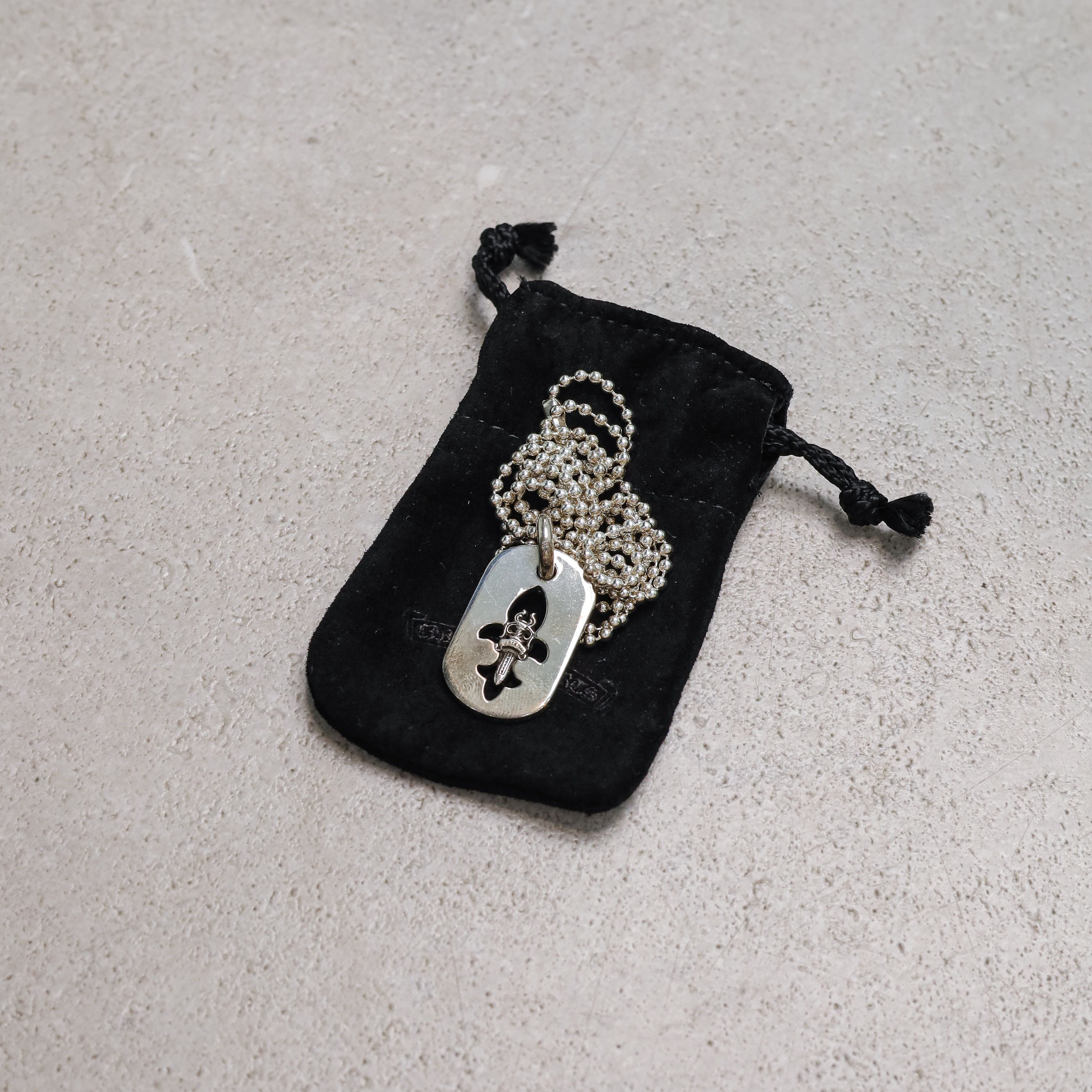 Chrome Hearts CHROME HEARTS Dog Fleur Dagger Necklace SILVER Size ONE SIZE - 3 Thumbnail
