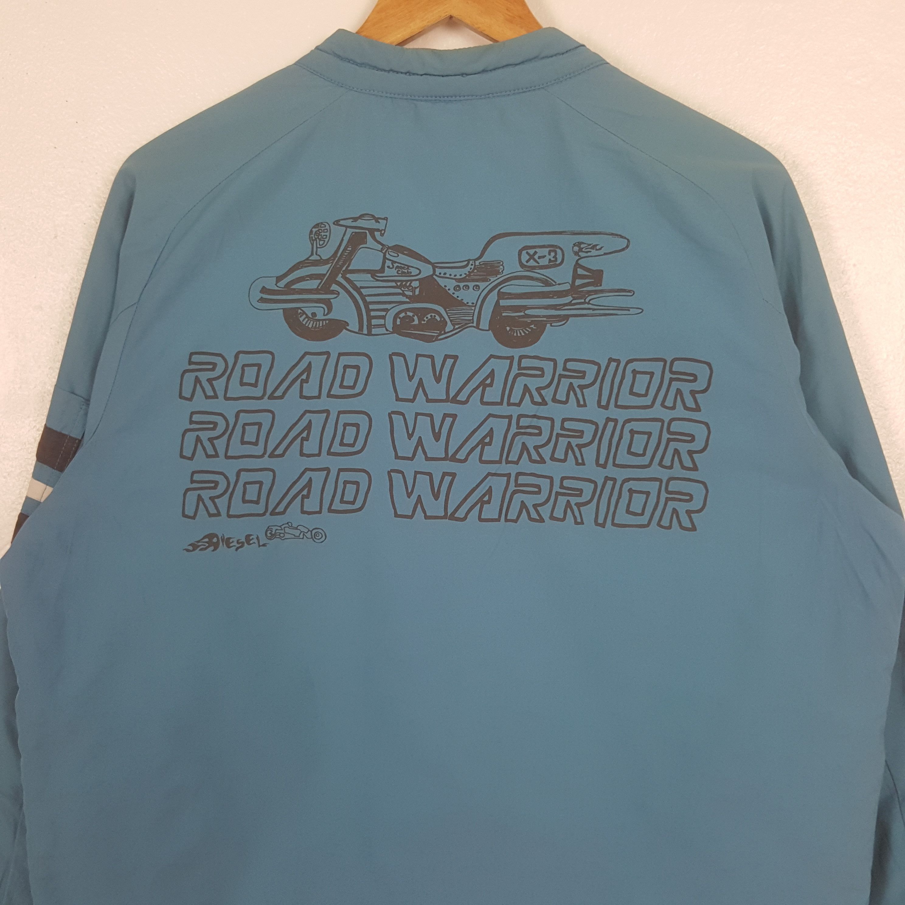 Diesel Vintage Diesel Road Warrior Racing Biker Jacket C305N16 Size US L / EU 52-54 / 3 - 2 Thumbnail