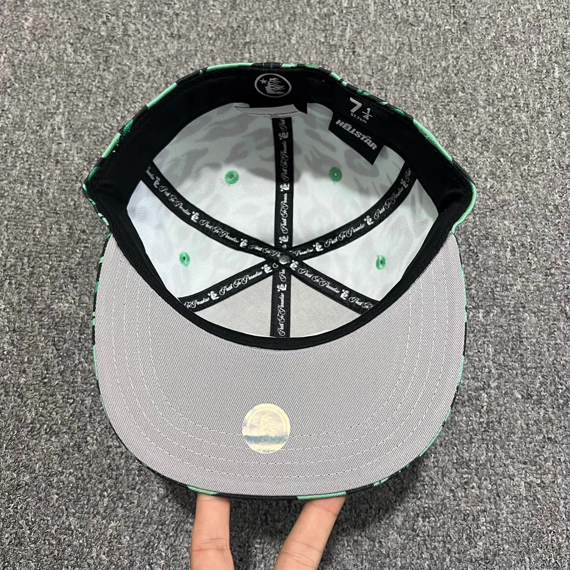 HELLSTAR Hellstar Sasuke CurseMark FlatBrimBaseball Cap & Sun Hat Q7 Size ONE SIZE - 5 Thumbnail