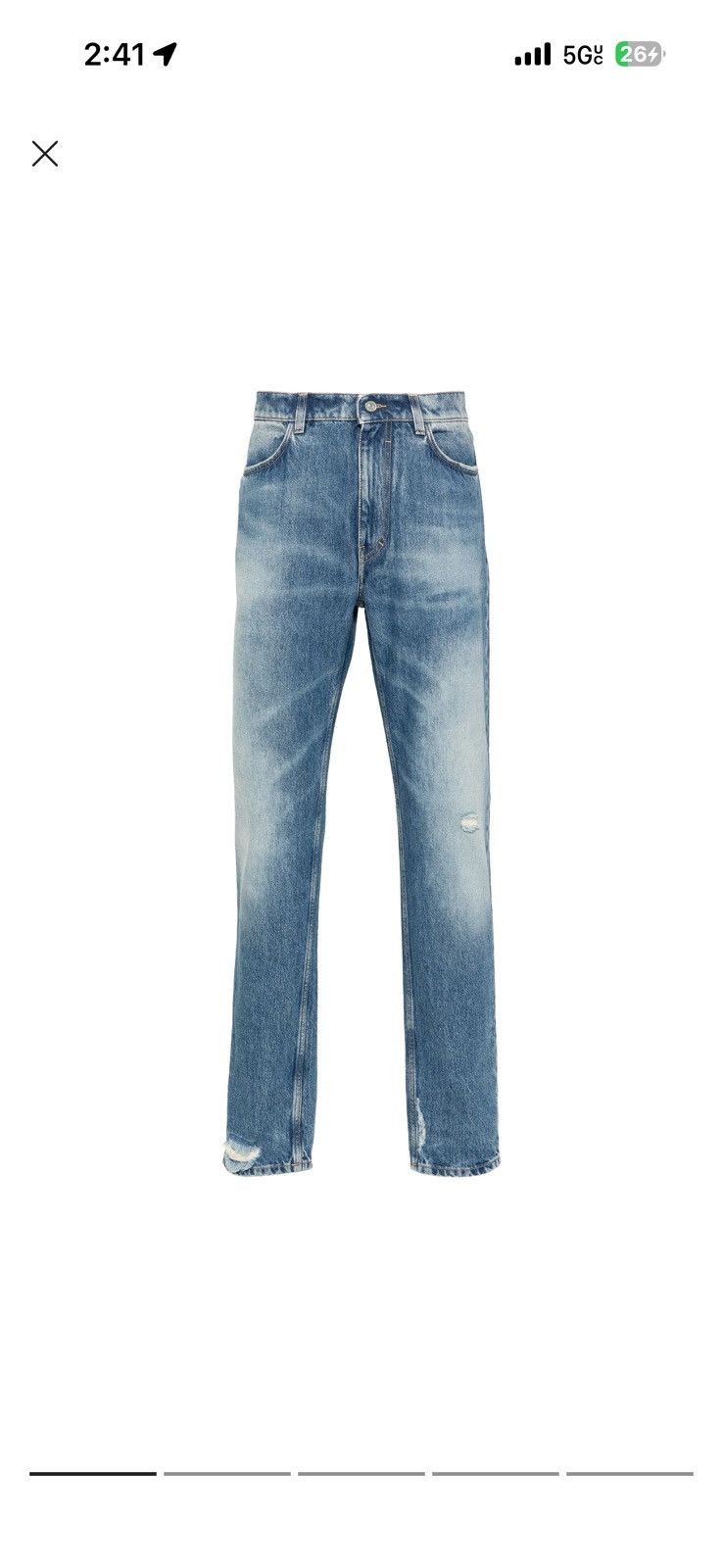 Givenchy Givenchy tapered denim Size US 31 - 1 Thumbnail