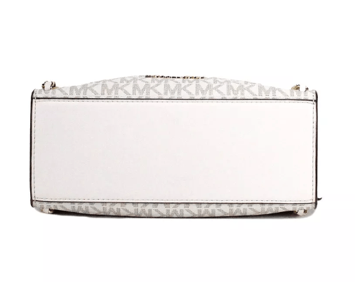 Michael Kors Michael Kors Mina Small Belted PVC Chain Inlay Crossbody Bag Size ONE SIZE - 1 Thumbnail