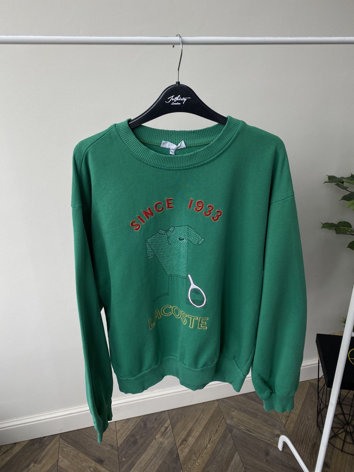 Lacoste Vintage Lacoste tennis sweatshirt rare 90s Size US M / EU 48-50 / 2 - 6 Thumbnail