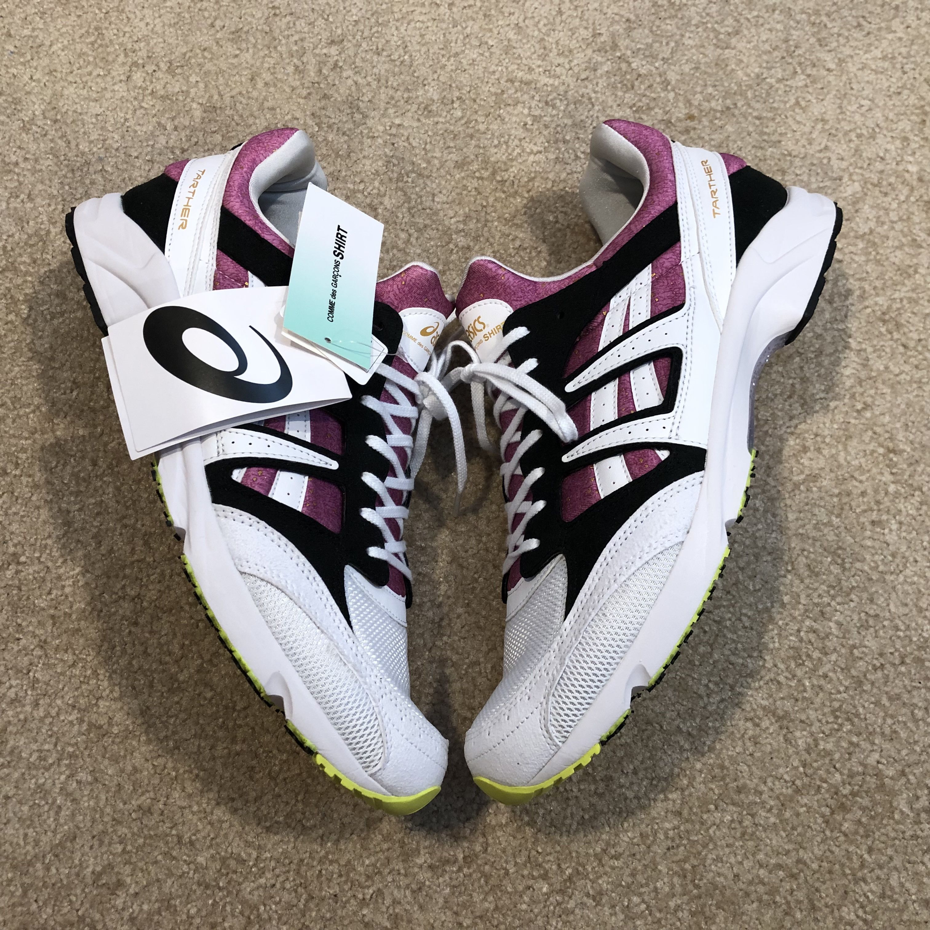 Asics × Comme des Garcons SHIRT [FINAL DROP] 2021 Tarther Sneakers *UNDER RETAIL* Size US 13 / EU 46 - 3 Thumbnail