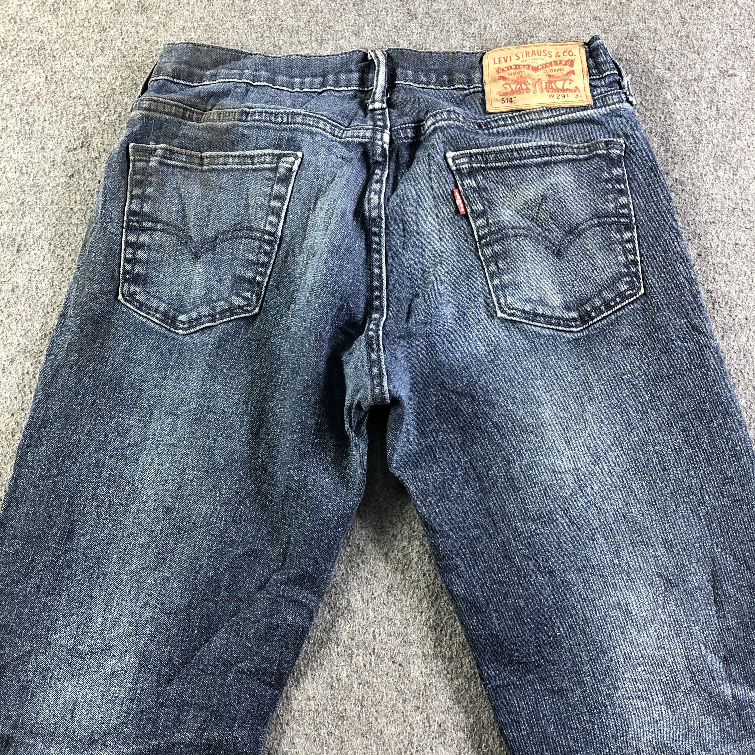 Levi's Vintage Blue Wash Levis 514 Jeans-J4205 Size US 29 - 4 Thumbnail