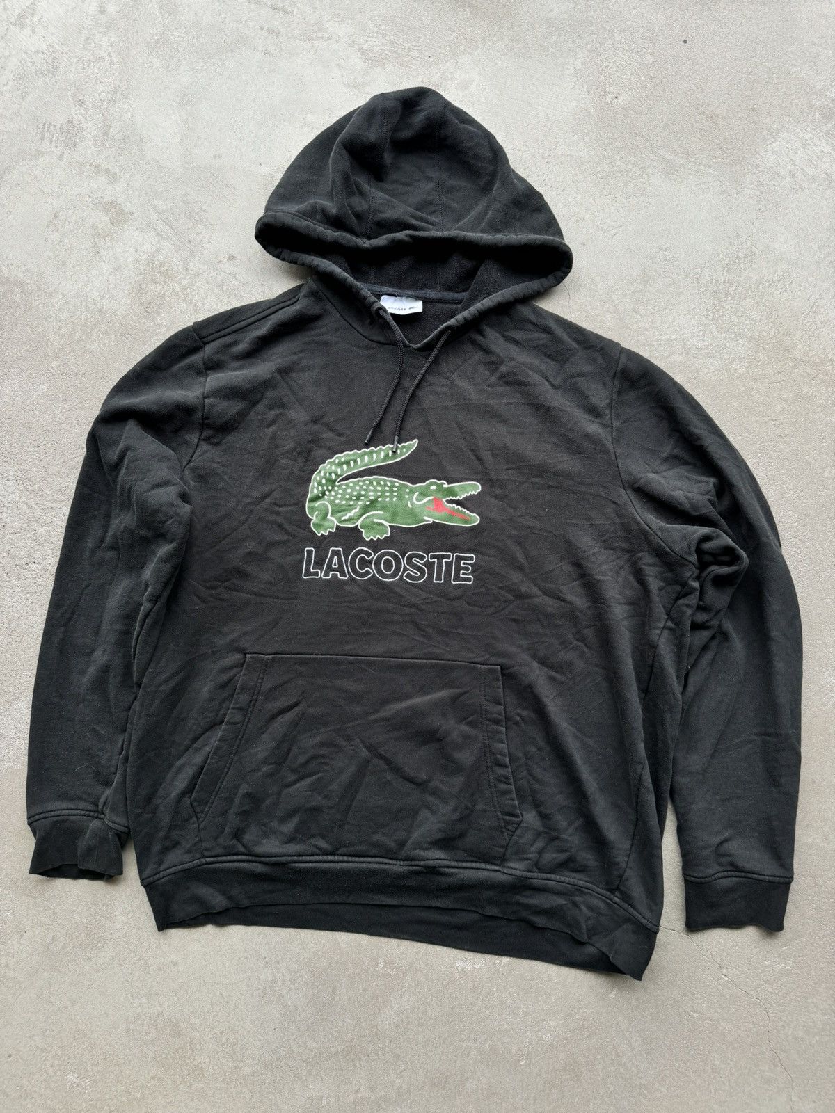 Harga hoodie lacoste 2025 big logo original