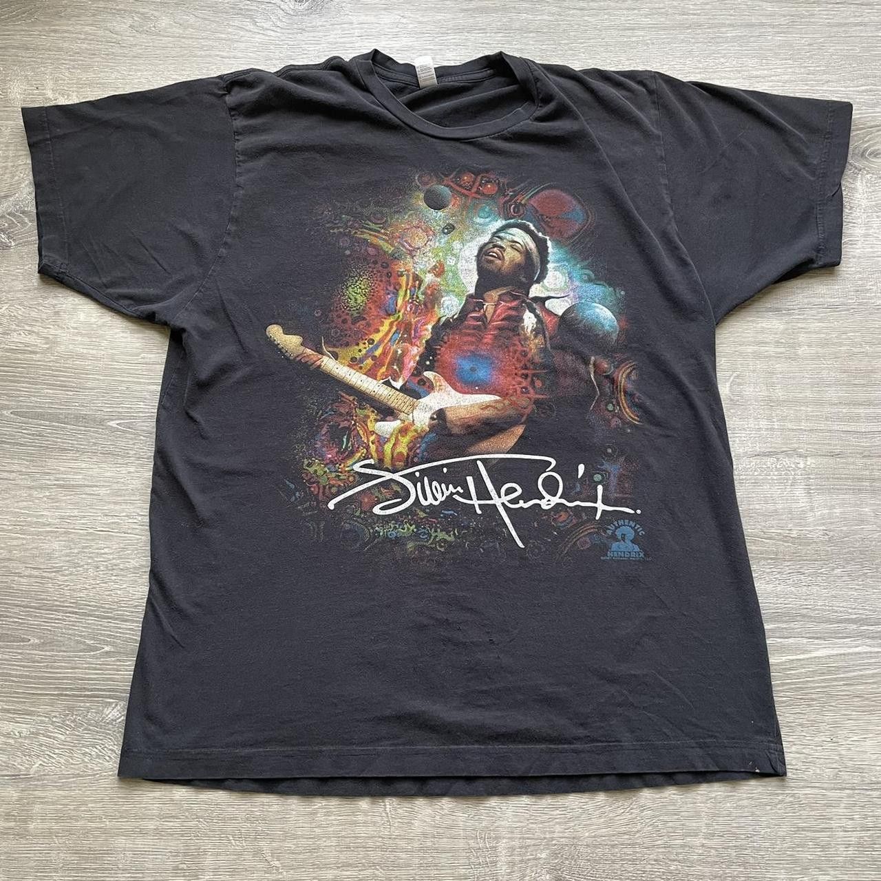 Band Tees × Vintage Vintage Y2K Jimi Hendrix 2000's Graphic Tee Size US XL / EU 56 / 4 - 1 Thumbnail