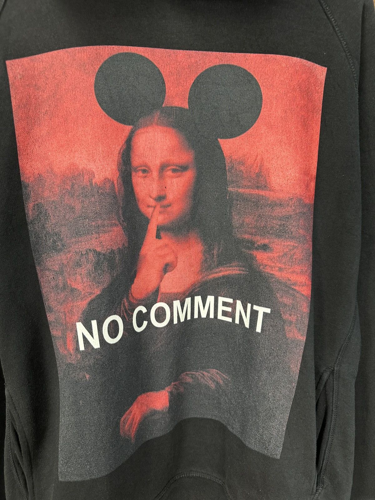 Other No Comment Paris Mona Lisa Hoodie Z320 Size US M / EU 48-50 / 2 - 2 Thumbnail