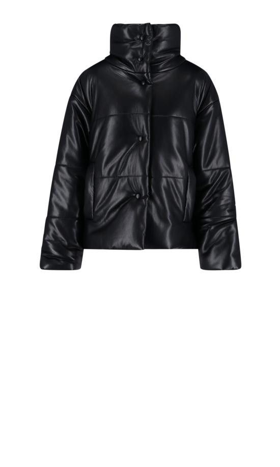 Nanushka NANUSHKA Women Jackets NW22CROW00199 BLACK Black Size S / US 4 / IT 40 - 1 Thumbnail