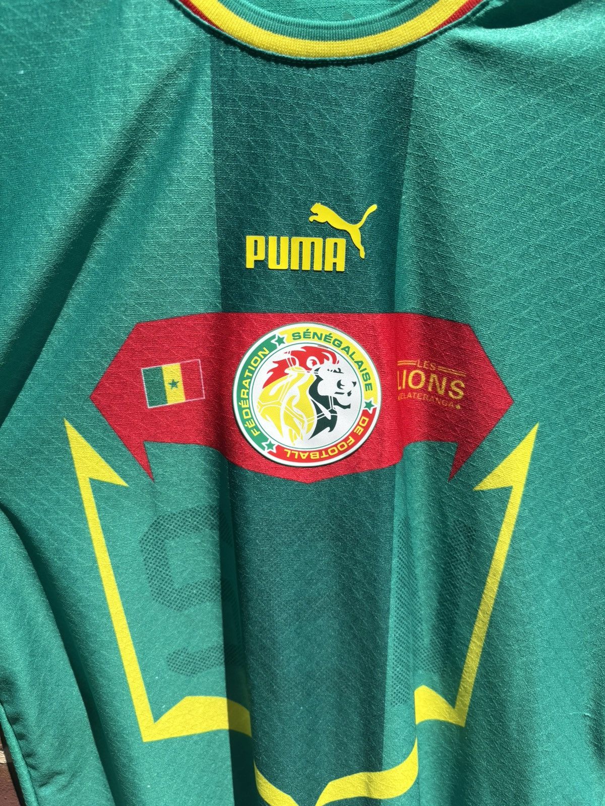 Nike × Puma Puma Senegal Away Jersey 22/23 Size US M / EU 48-50 / 2 - 3 Thumbnail