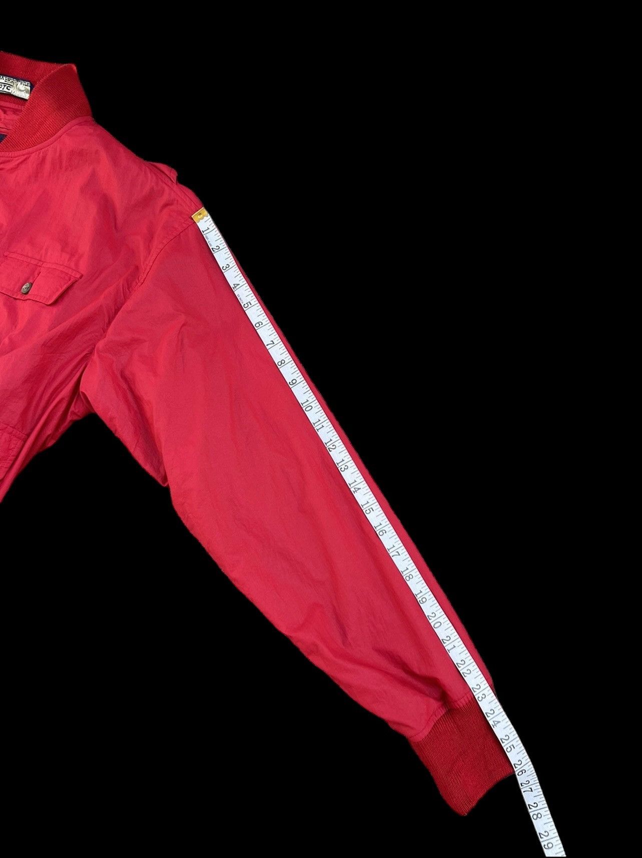 Polo Ralph Lauren Vintage 90s Polo Ralph Lauren Red Bomber Jacket Size US M / EU 48-50 / 2 - 4 Thumbnail