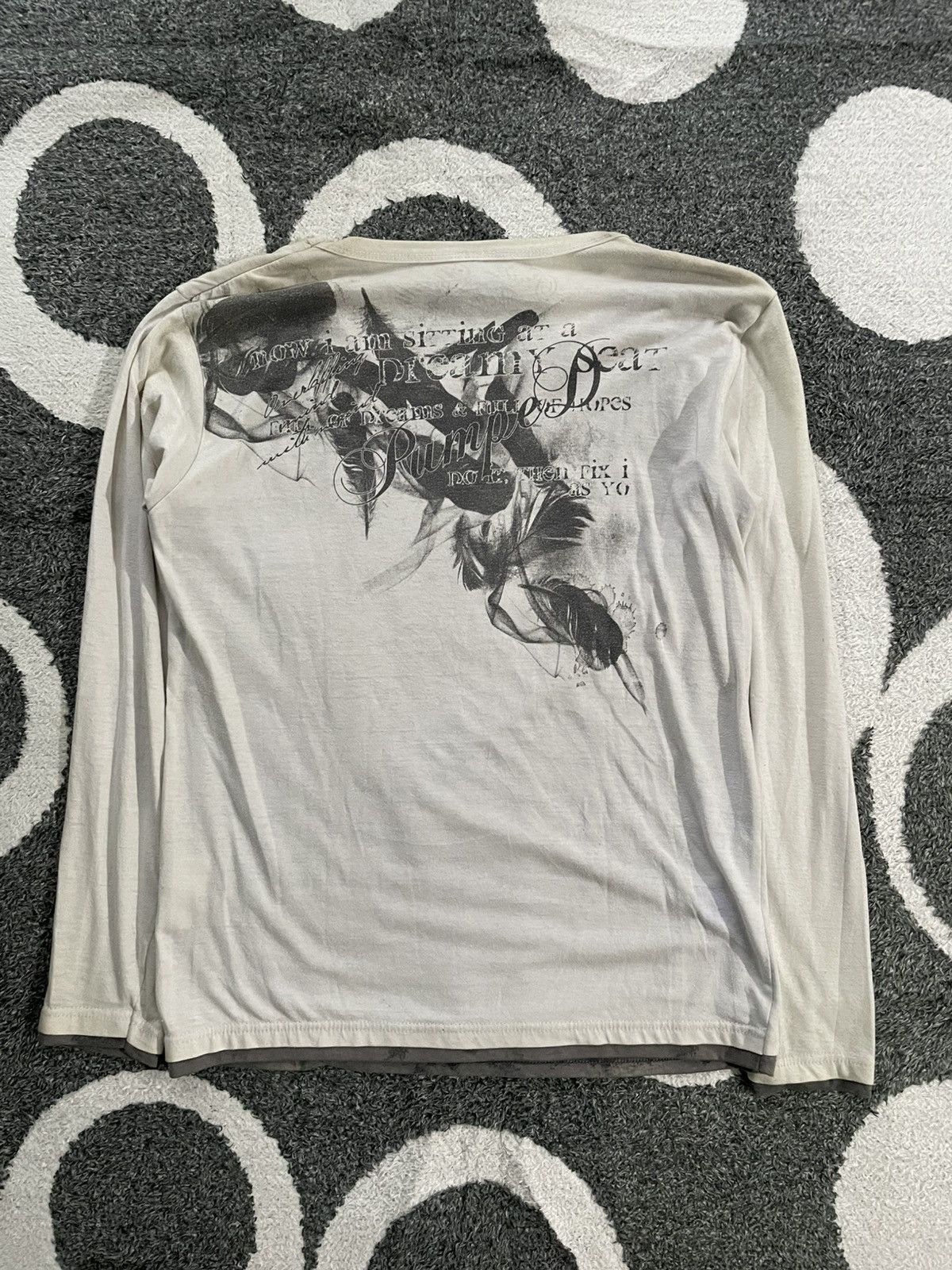 Japanese Brand DOUBLE LAYER B ONE SOUL SKULL LONG SLEEVE Size US M / EU 48-50 / 2 - 13 Thumbnail