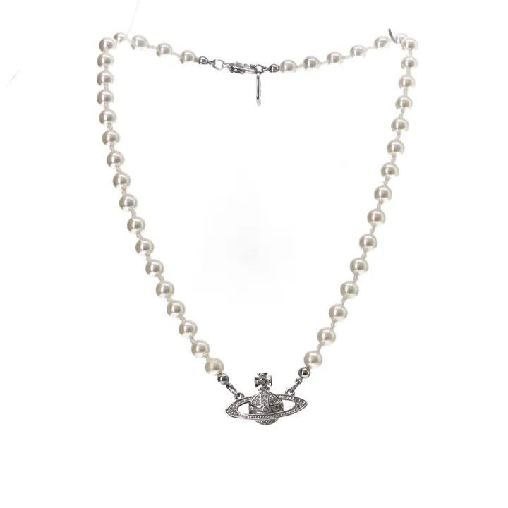Vivienne Westwood Vivienne Westwood Mini Bas Relief Choker Necklace 0079 Size ONE SIZE - 1 Thumbnail