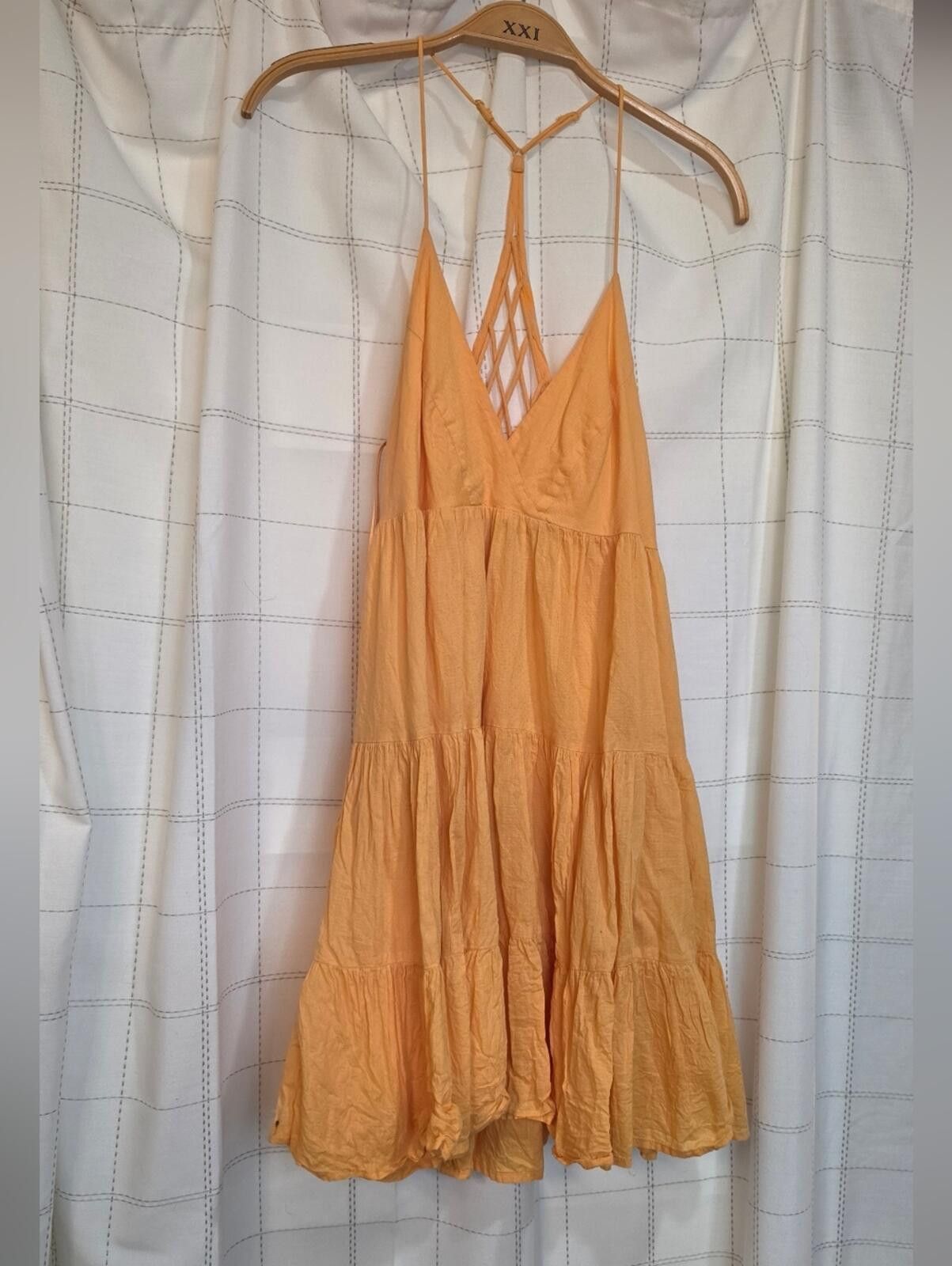 Urban Outfitters Urban Outfitters Orange Strappy Mini Dress Size S / US 4 / IT 40 - 2 Thumbnail