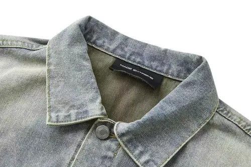Japanese Brand Vintage street punk washed faded ripped denim jacket Size US XL / EU 56 / 4 - 8 Thumbnail