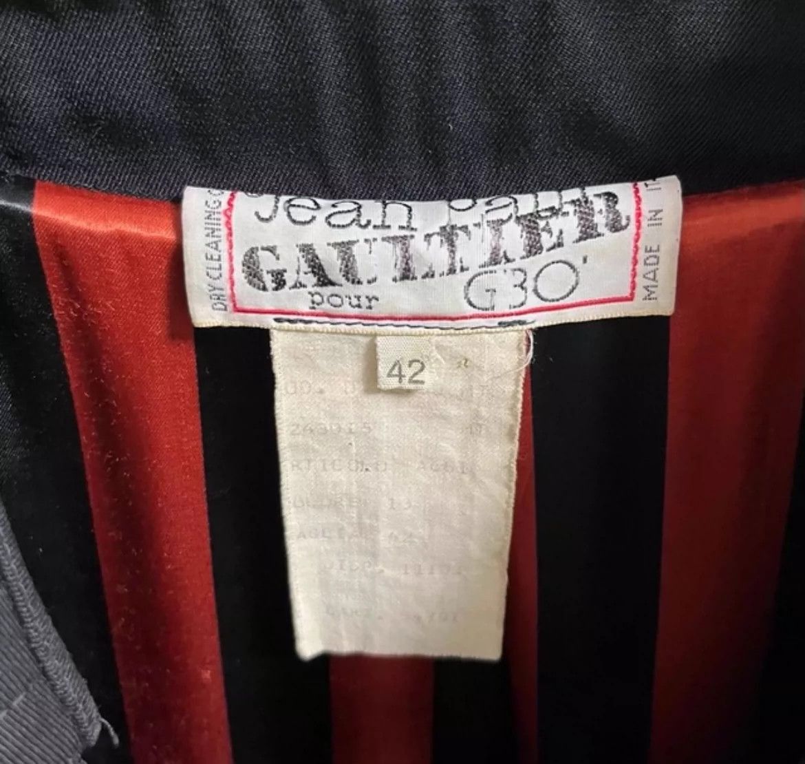 Jean Paul Gaultier Jean Paul Gaultier 1980s trench coat-2505 Size US L / EU 52-54 / 3 - 4 Thumbnail